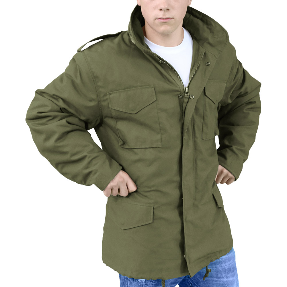 M65 FIELD JACKET MILITARY COAT ARMY MENS COMBAT PARKA + LINER SURPLUS ...