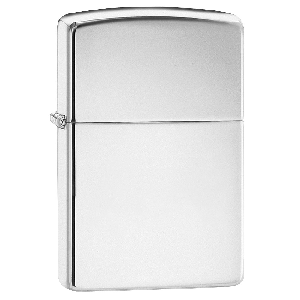 Zippo High Polish Chrome Regular Lighter Fire Starters & Lighters