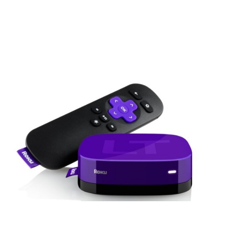 ROKU LT STREAMING PLAYER CA9507 (2400 EU) BLACK PURPLE NO PC, + NO ...