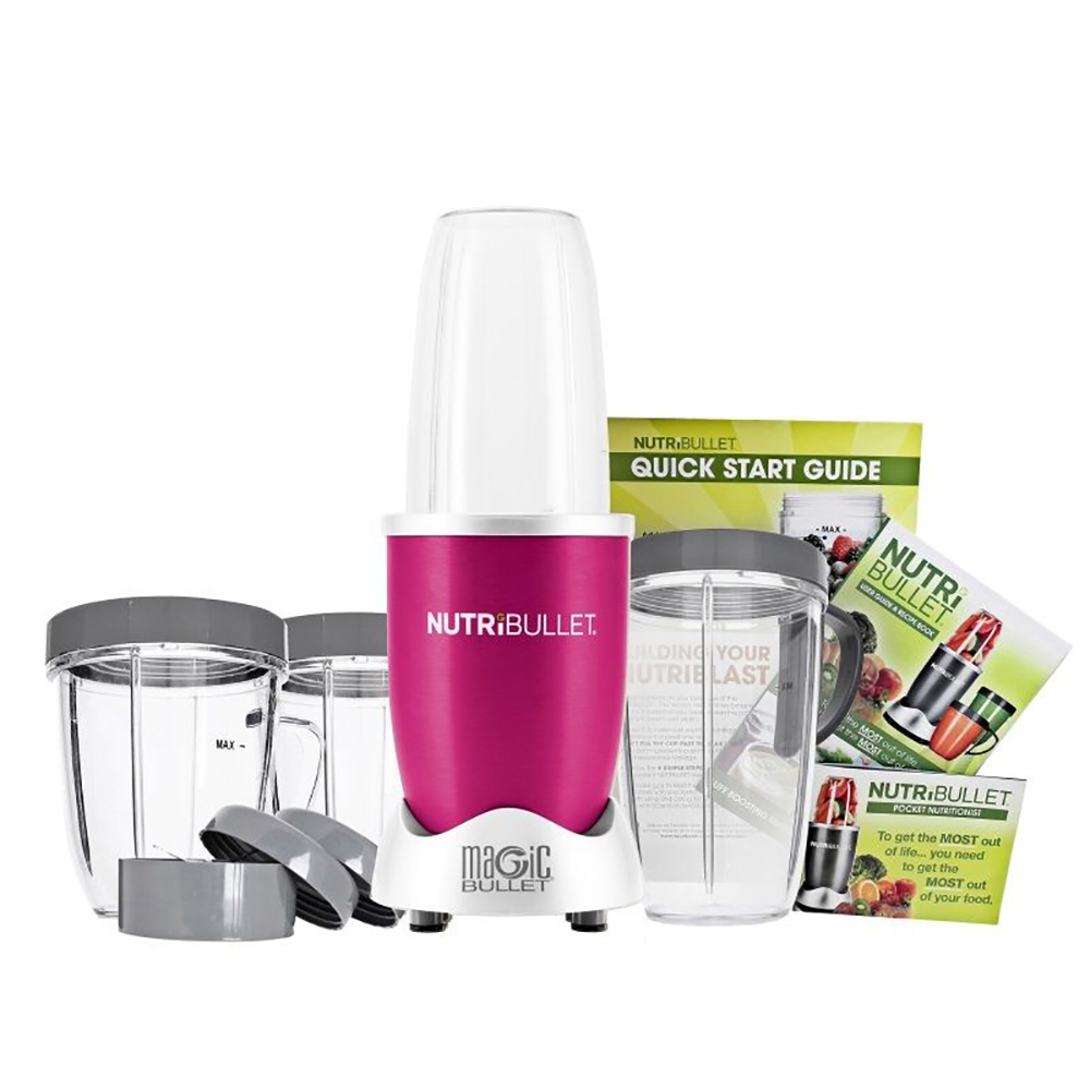 Nutribullet Jug Blender Nutrition Extractor Pink 600w With Cyclonic