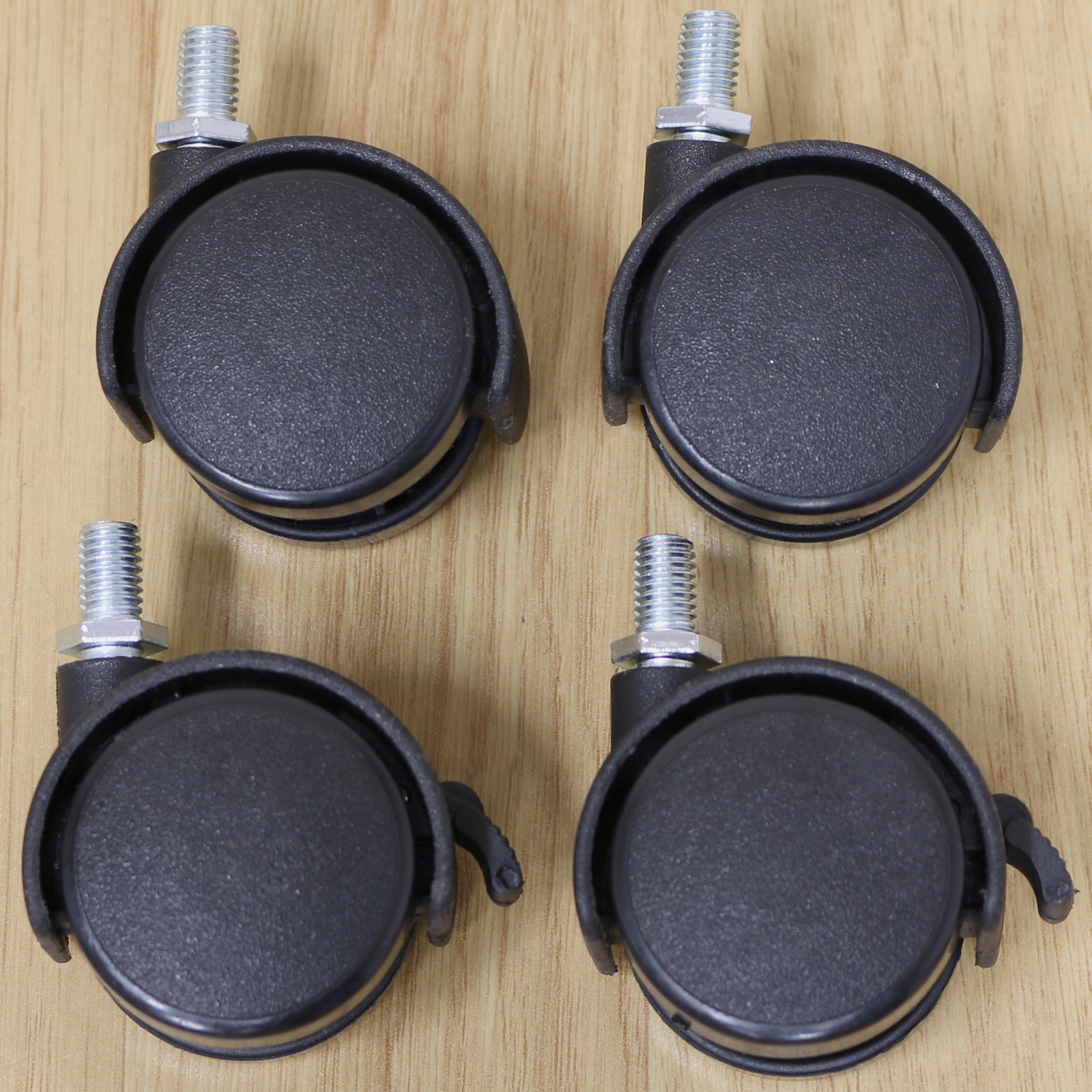 4x Replacement Threaded Castor Wheels Tv Stand Filing Cabinet Sentinel 4x Replacement Threaded Castor Wheels Tv Stand Filing Cabinet Locking Swivel