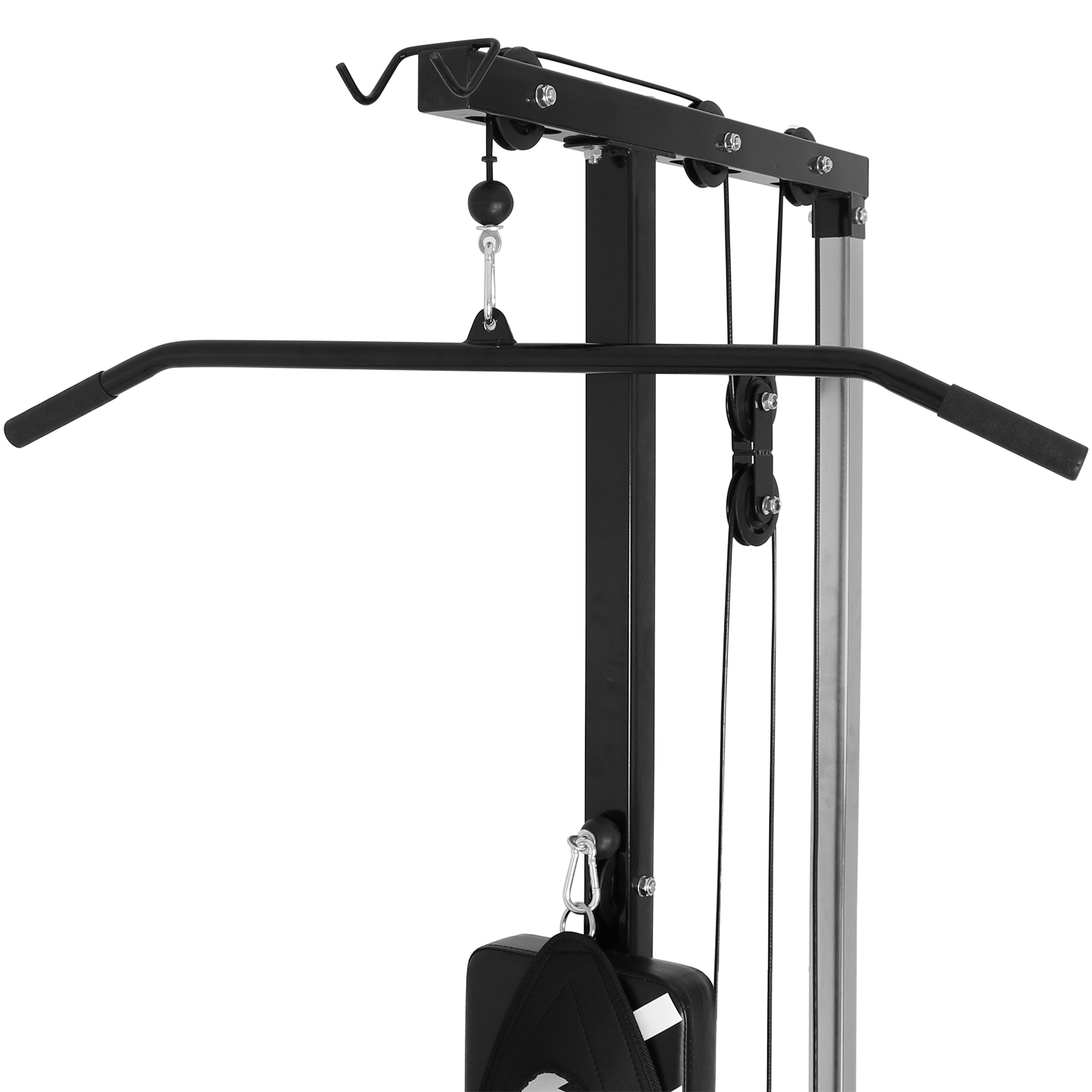MIRAFIT Lat Pull Down Machine Home Multi Gym Seated Cable Row/Arm Curl ...