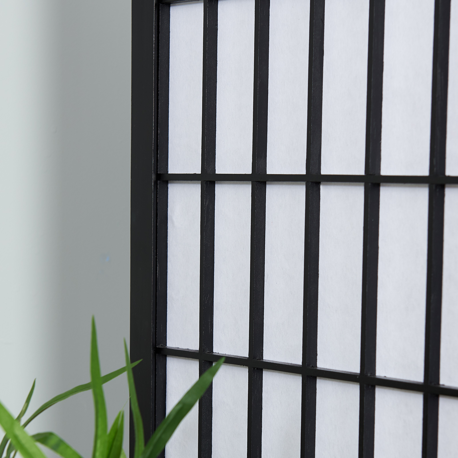 Hartleys 3/5 Panel Japanese Room Divider Oriental Shoji Privacy Screen