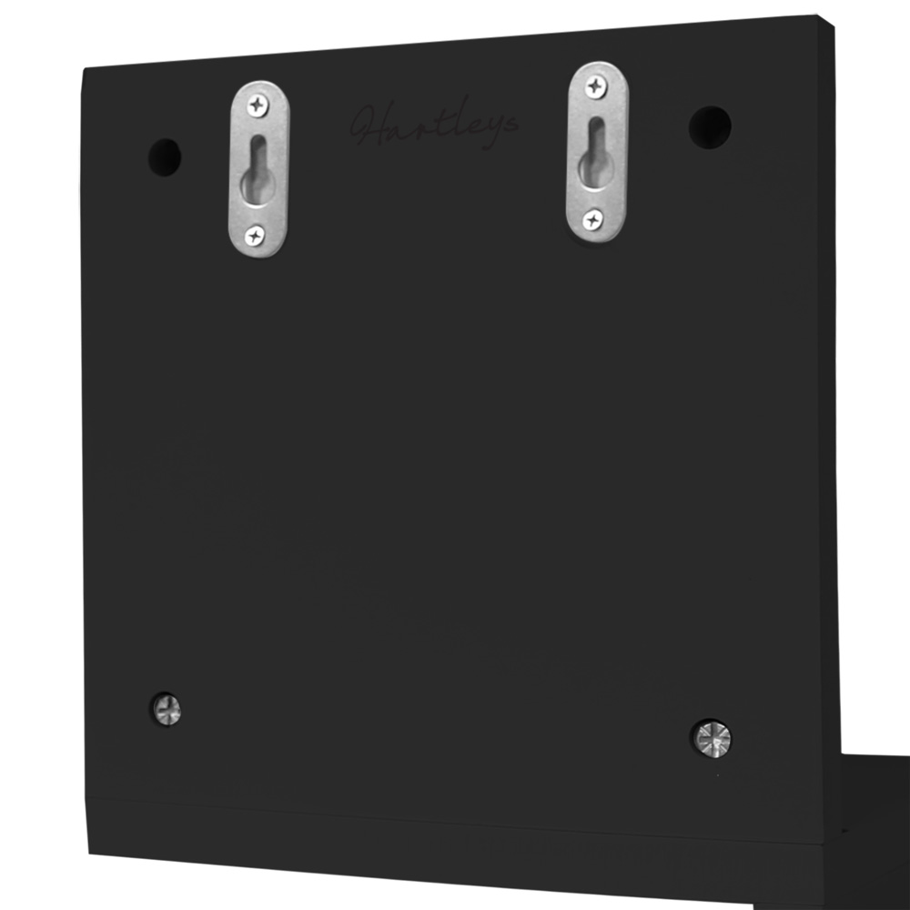 HARTLEYS ZIG ZAG WOOD FLOATING CORNER WALL SHELF UNIT MODERN DISPLAY