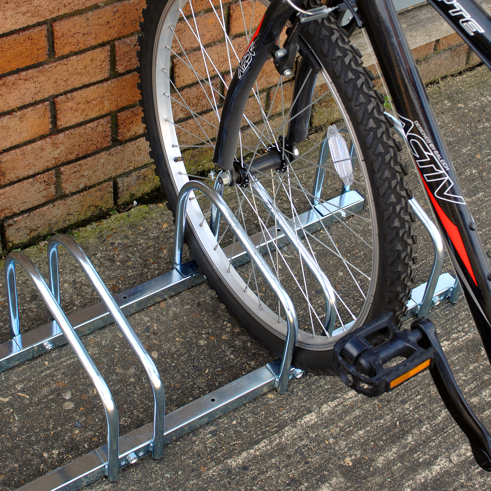 garage bike rack floor