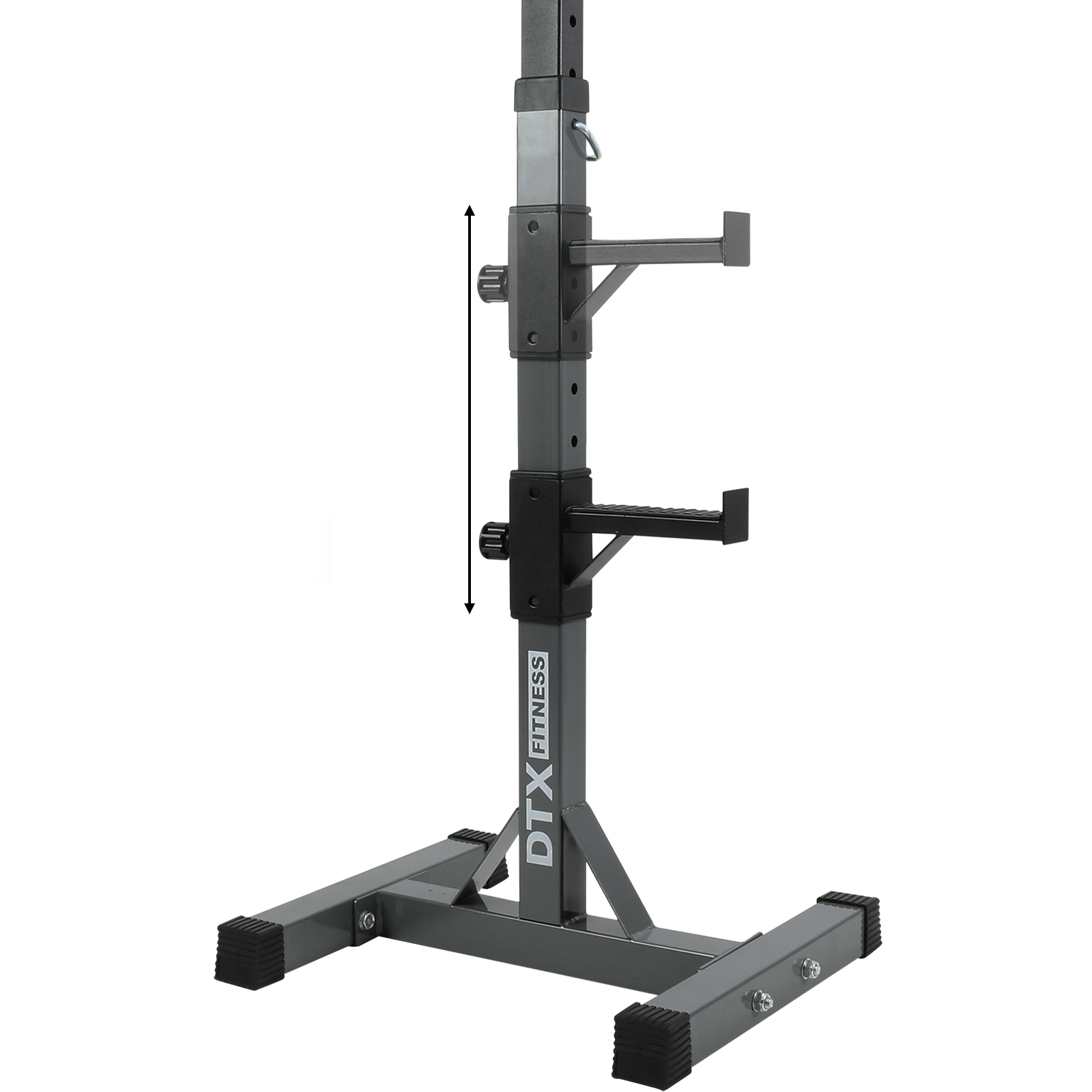 DTX Fitness Adjustable Squat Stands Body Building Squat Rack With