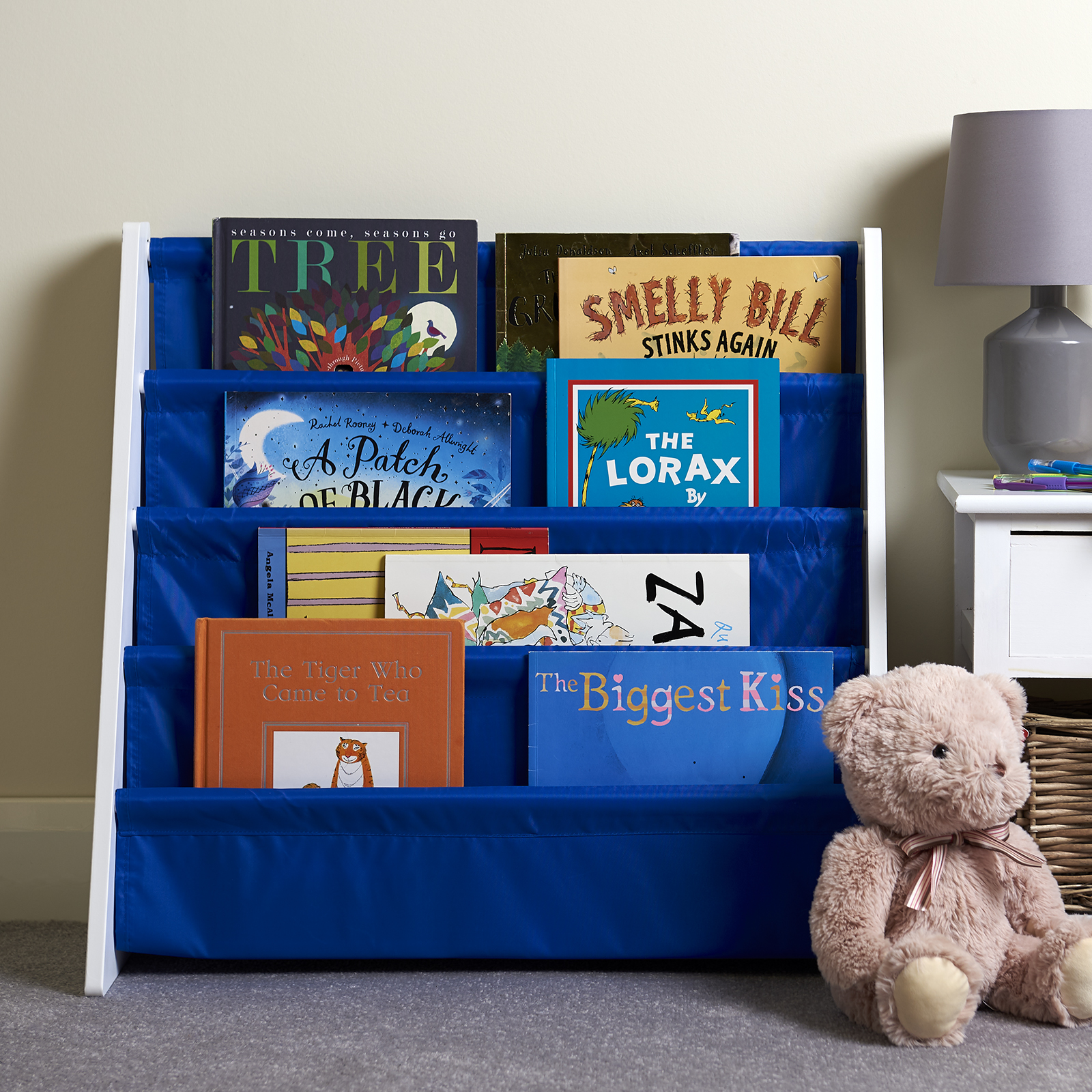 Hartleys Childrens Book Shelf Kids Bedroom/Play room Storage Bookcase
