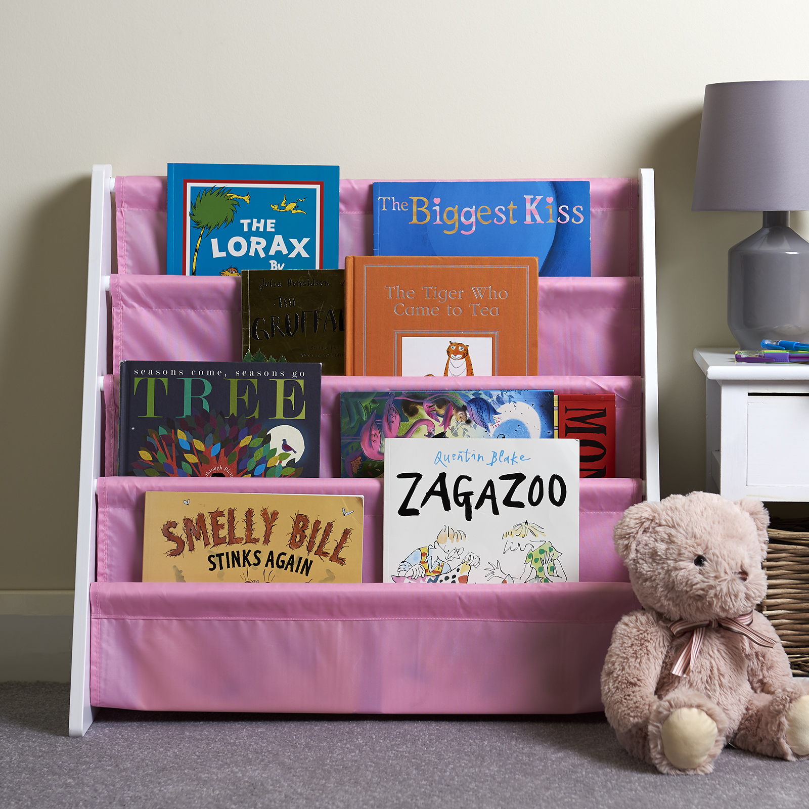 Hartleys Childrens Book Shelf Kids Bedroom/Play room Storage Bookcase