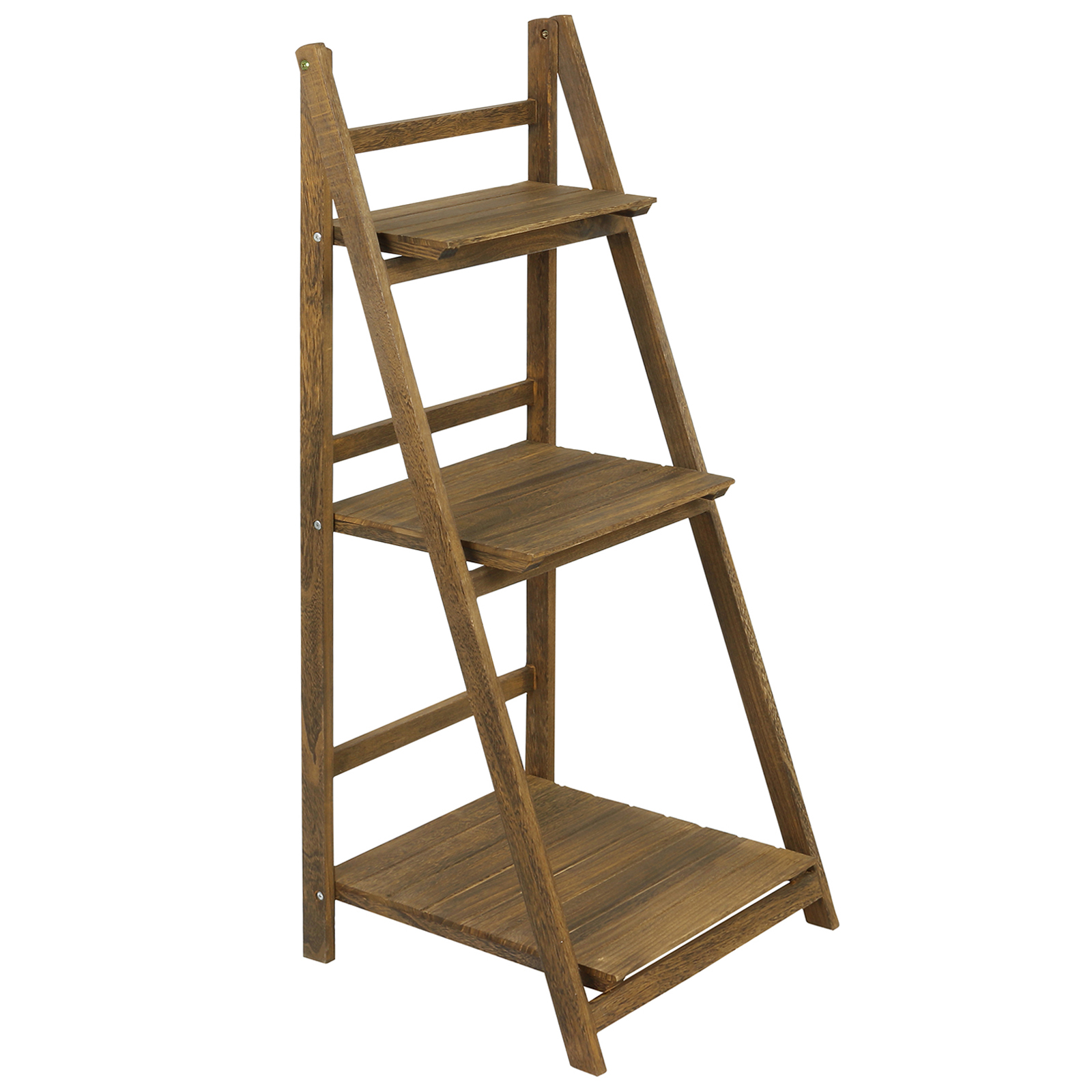 folding ladder shelf