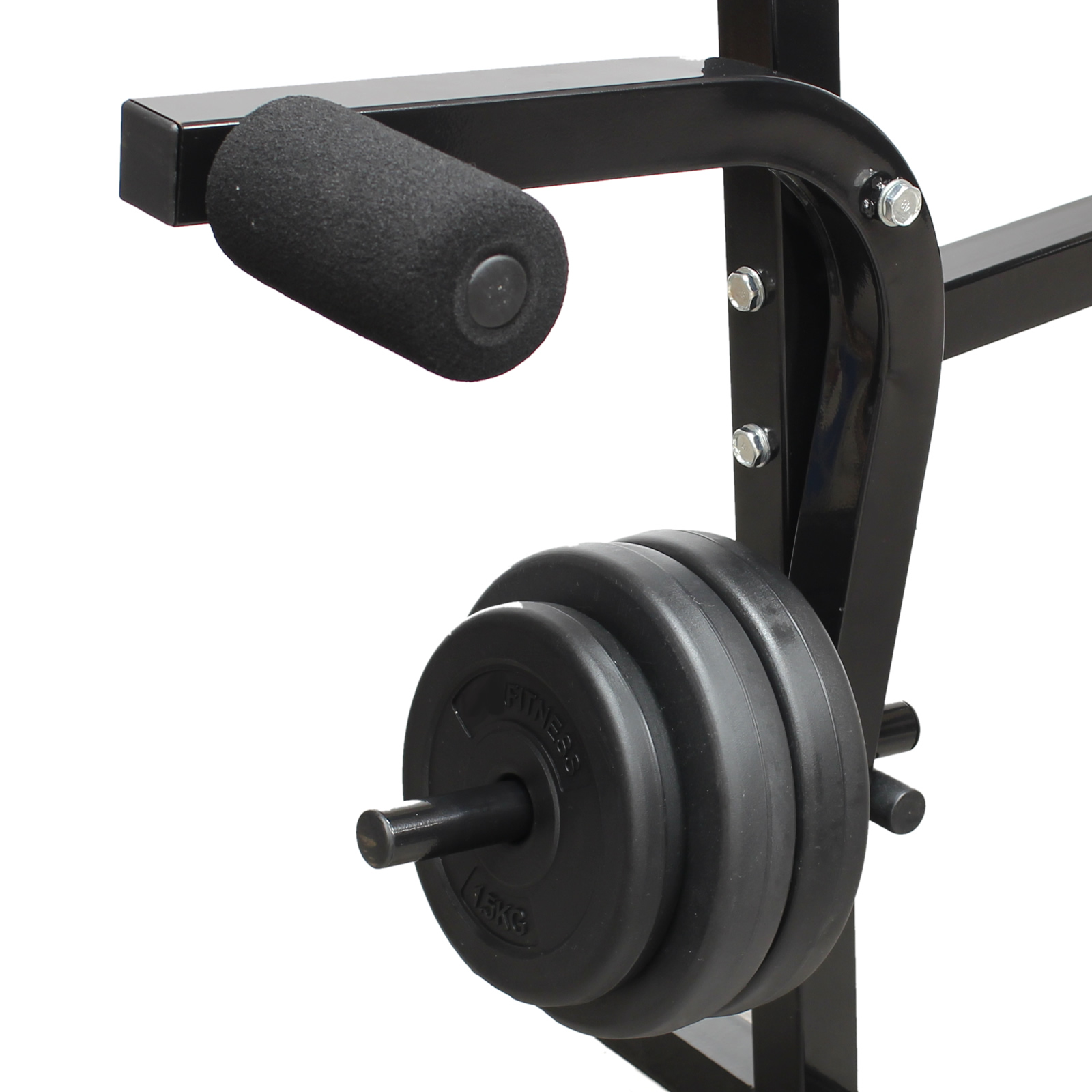 DTX Fitness und Preacher-Curler All-in-One Hantelbank mit Butterfly