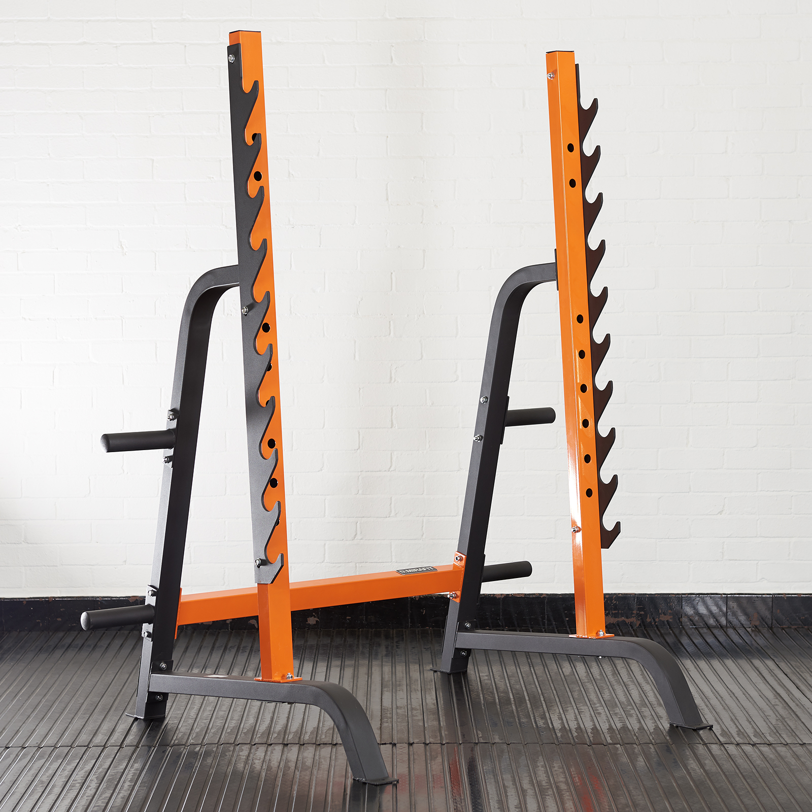 Mirafit M2 Heavy Duty Walk In Squat Rack with Spotters Weight Lifting ...