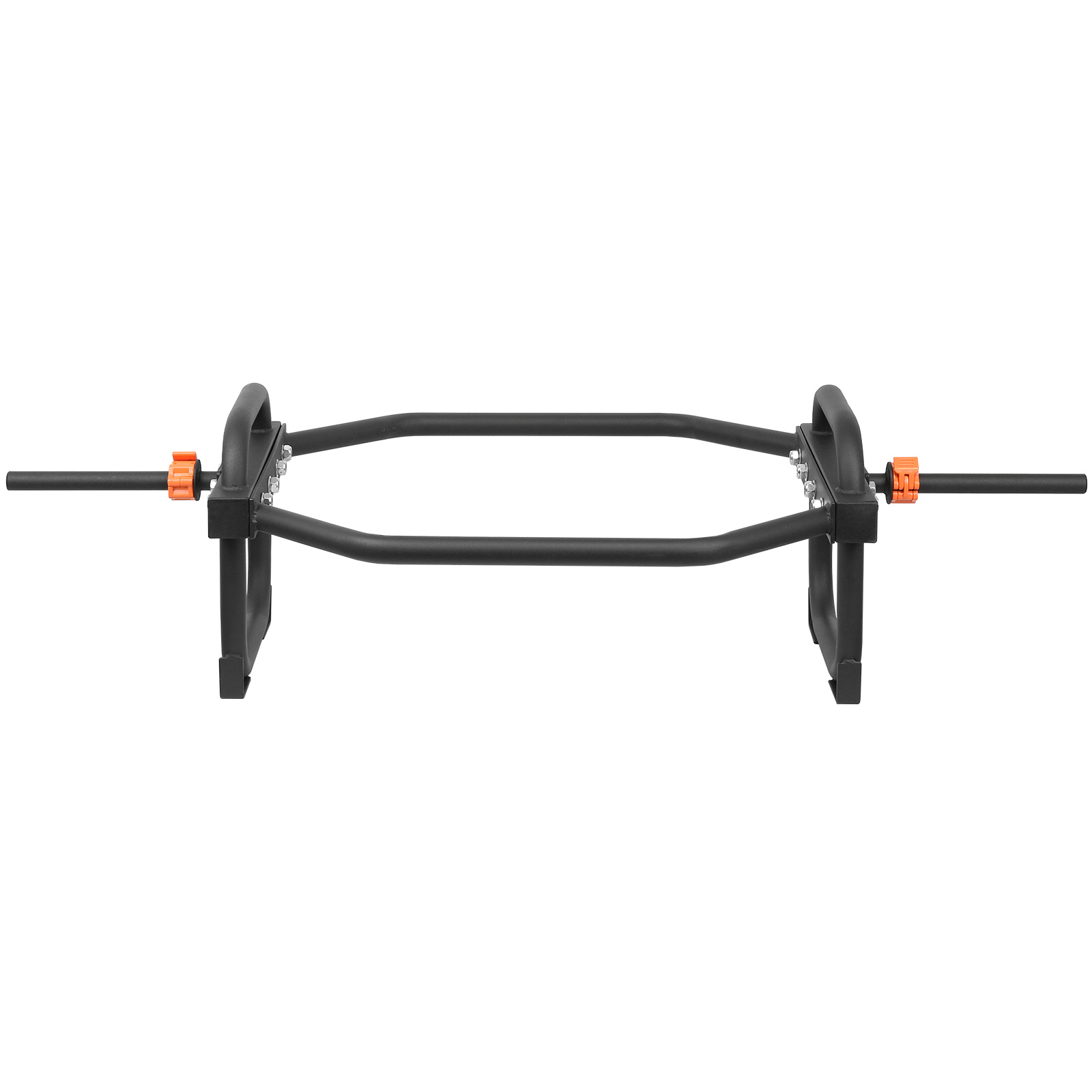Mirafit 1" Standard Shrug Bar & Collars Deadlift/Hex/Trap/Farmers Walk