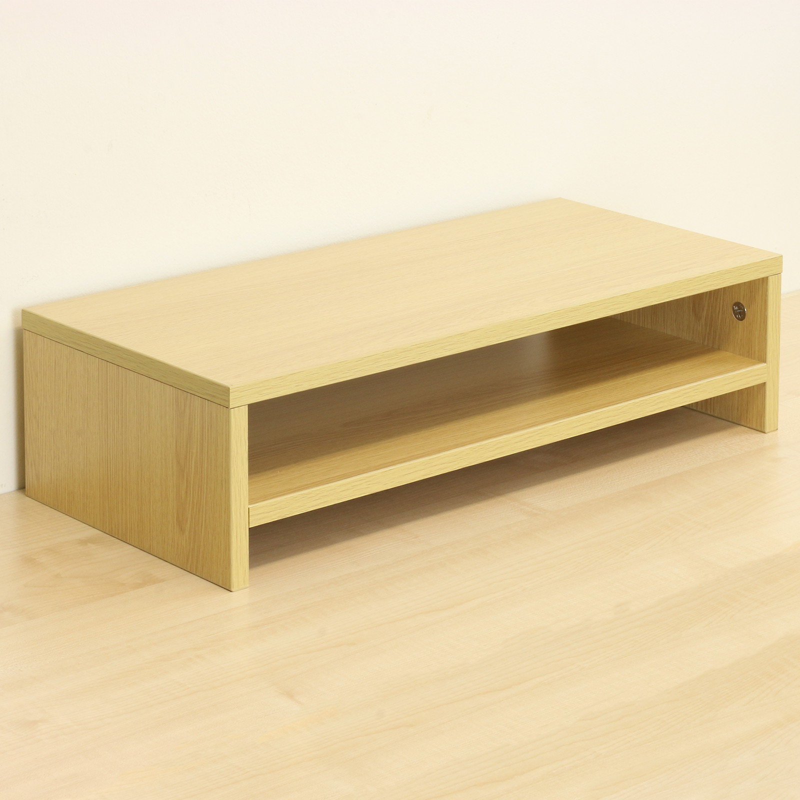 2 Tier Oak Effect Monitor Riser Stand Mdf Wood Computer Pc Tv Desk Sentinel 2 Tier Oak Effect Monitor Riser Stand Mdf Wood Computer Pc Tv Desk Shelf