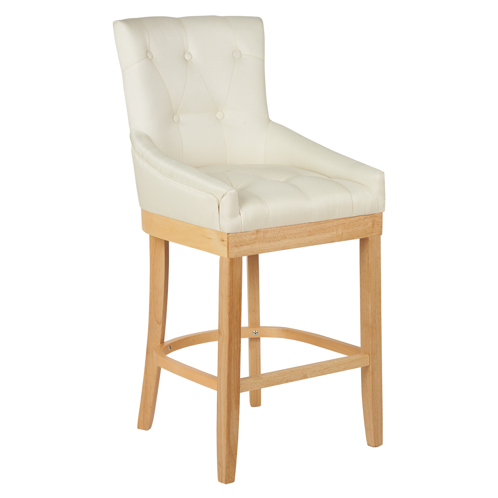 Hartleys Pair Of Cream Bar Stools Kitchen Breakfast Stool Seat Wood Sentinel Hartleys Pair Of Cream Bar Stools Kitchen Breakfast Stool Seat Fabric Wood Legs