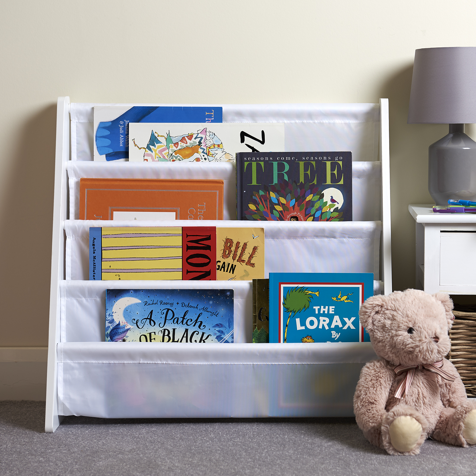 Hartleys Childrens Book Shelf Kids Bedroom/Play room Storage Bookcase