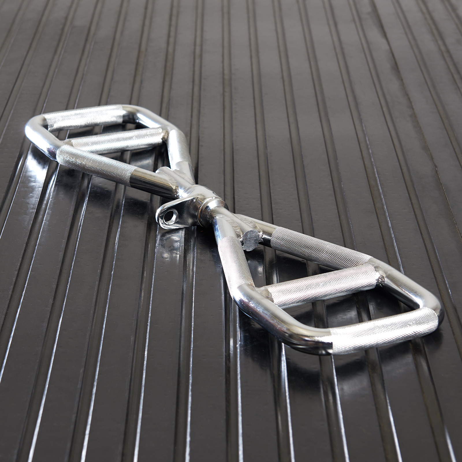 Mirafit 27" Multi Grip Bicep Curl & Row Bar Attachment Gym Cable Handle