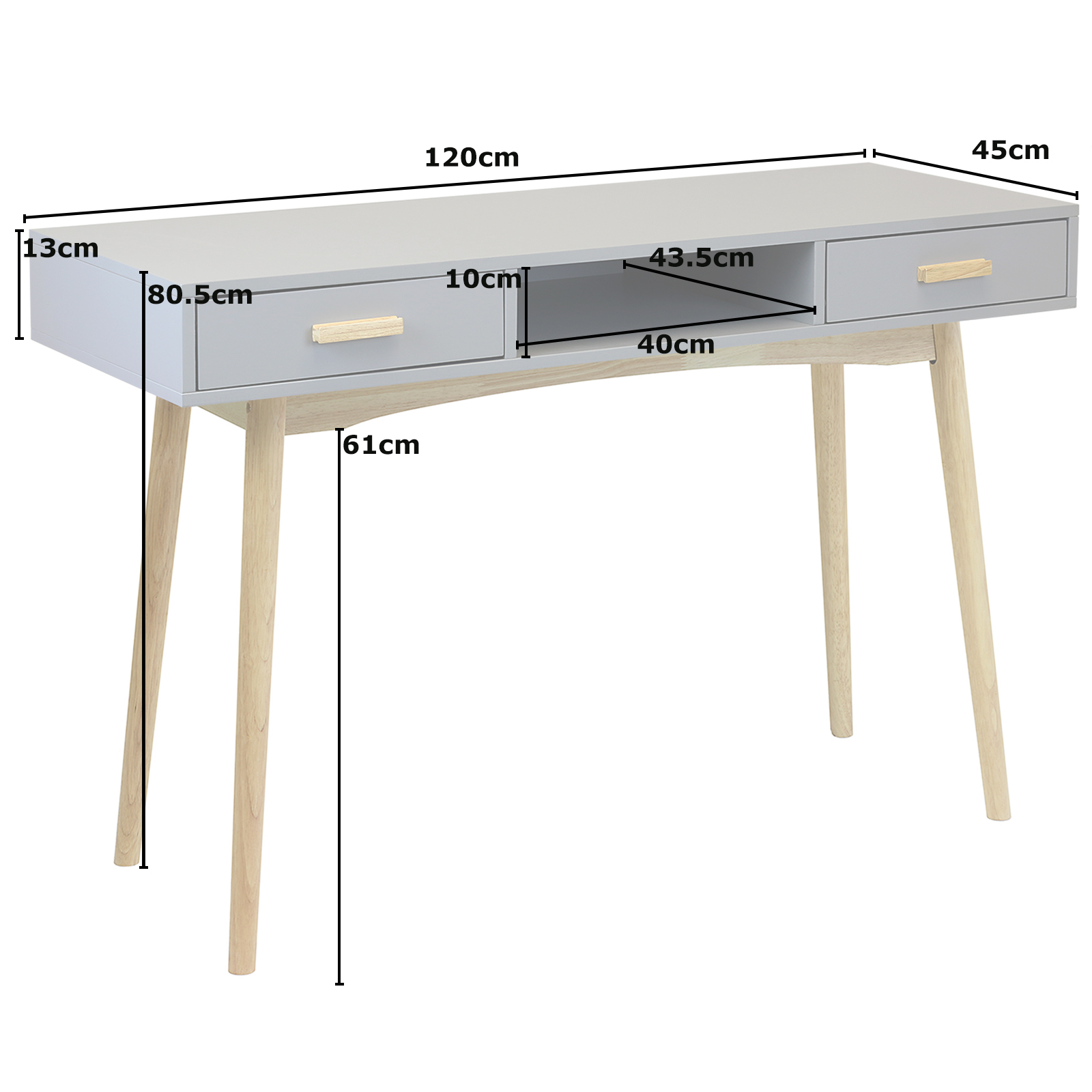 Grey Scandinavian Retro Home Office Work Writing Desk Exdisplay Sentinel Grey Scandinavian Retro Home Office Work Writing Desk Exdisplay 213