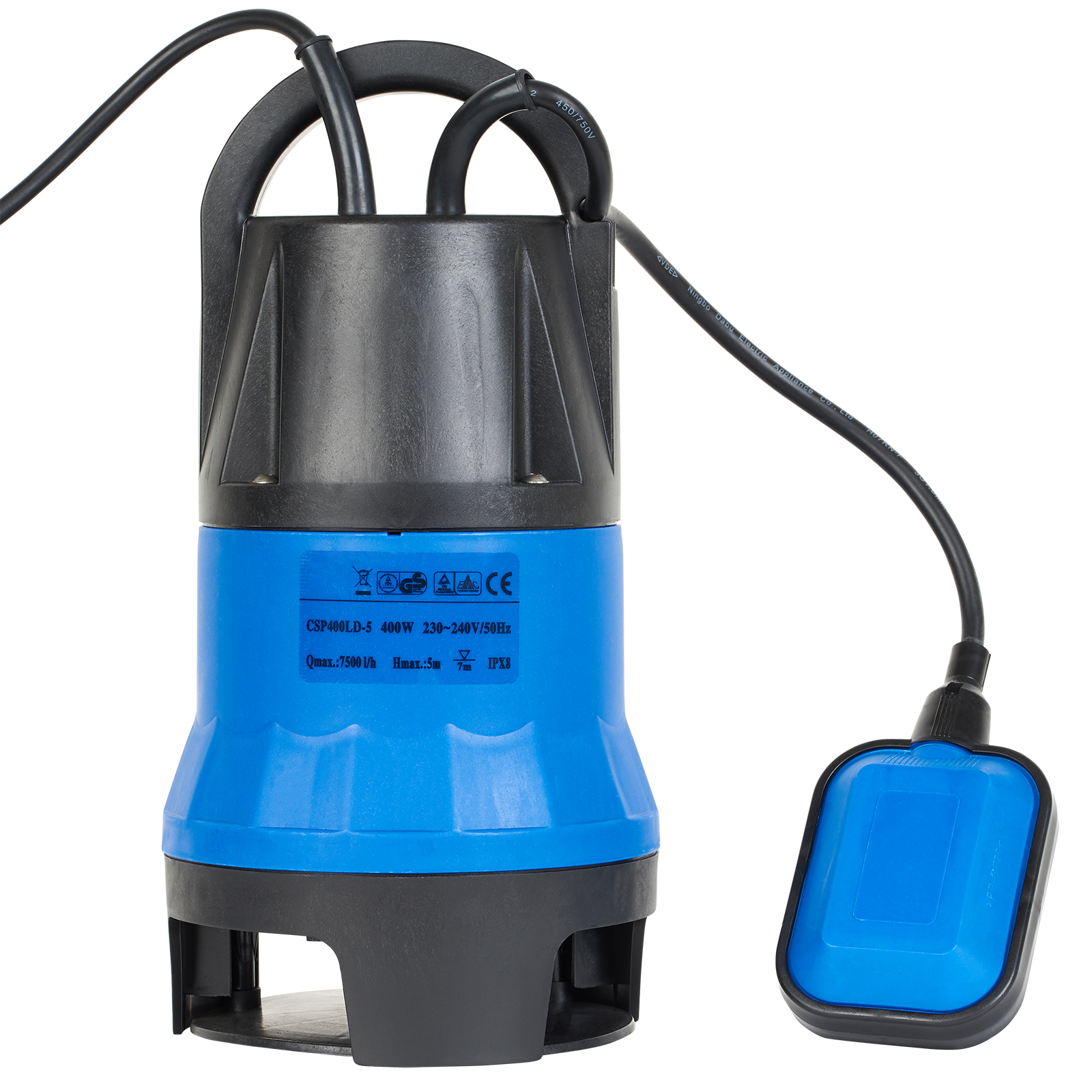 Hardcastle Electric Submersible Water Pump Drain Pond/Swimming Pool/Hot