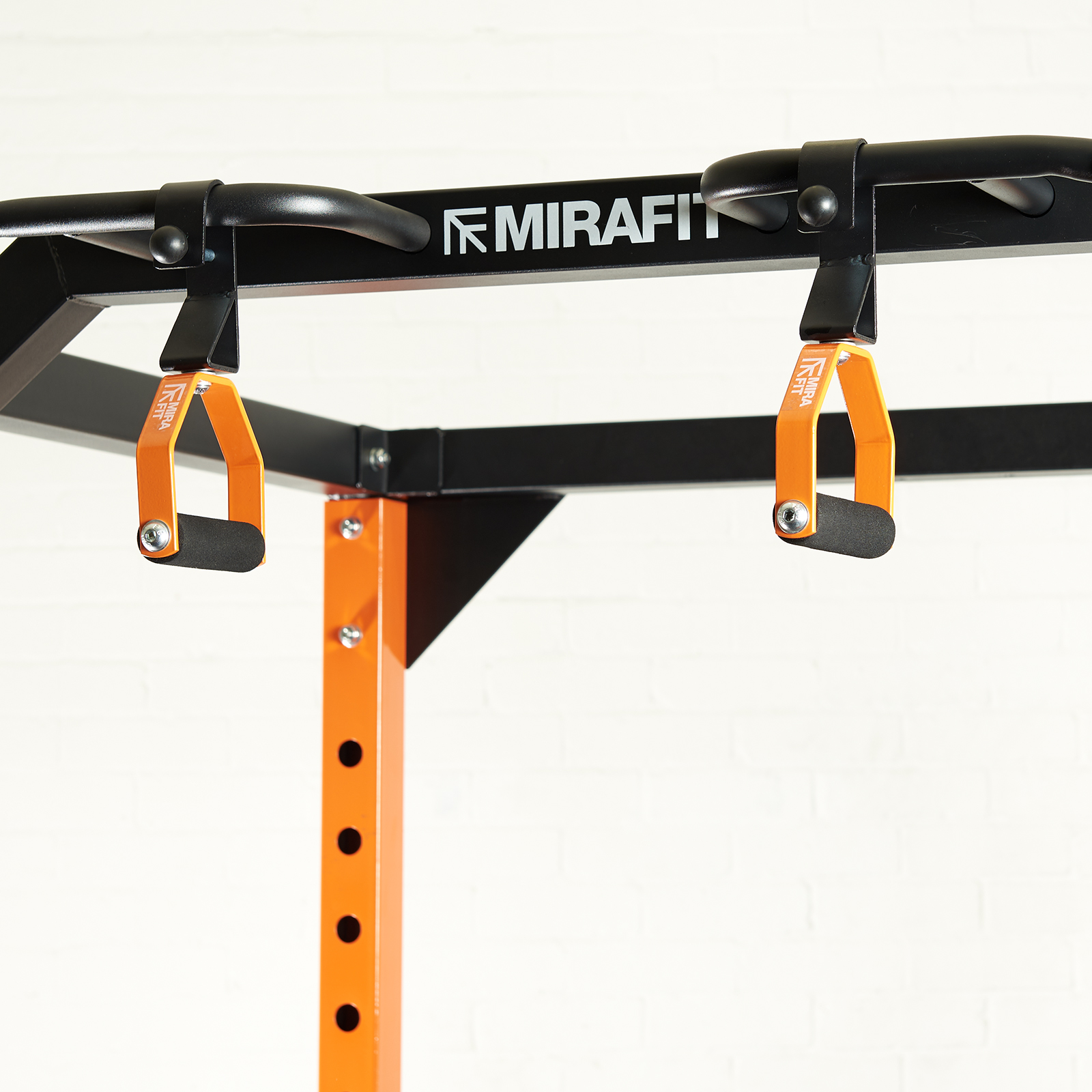 pull up bar rotating handles