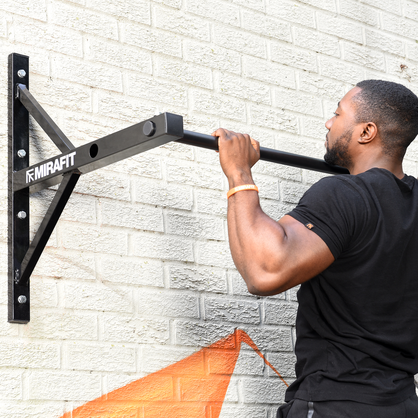 Strength Training Equipment Fitness Mirafit Rotating Pull Up Handles