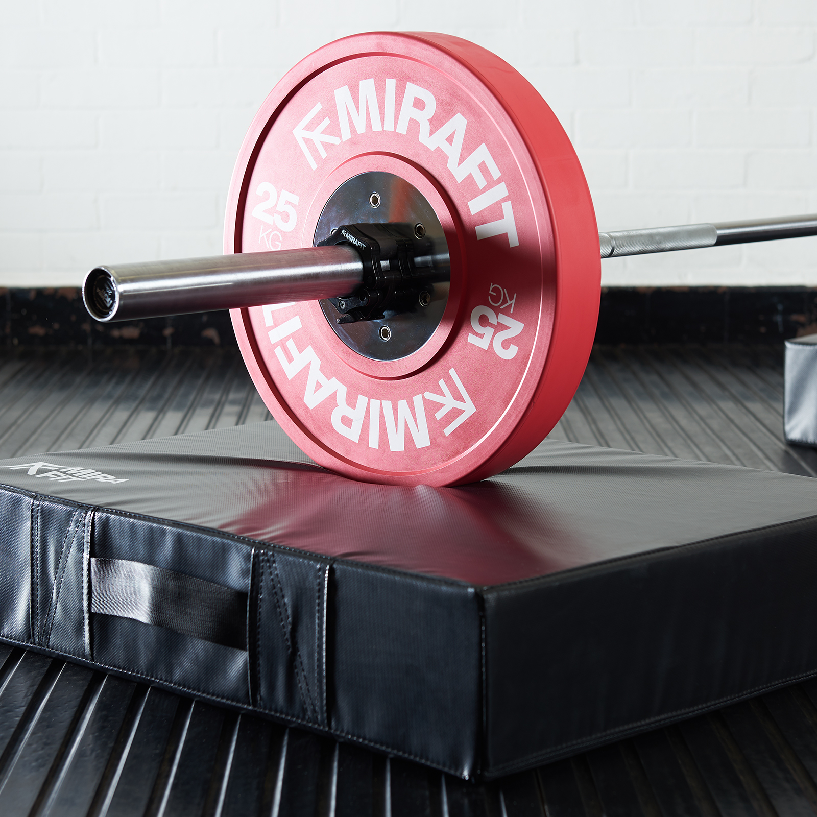 Mirafit Weight Lifting Drop Pads Gym Barbell Floor Protector Reduce Bar