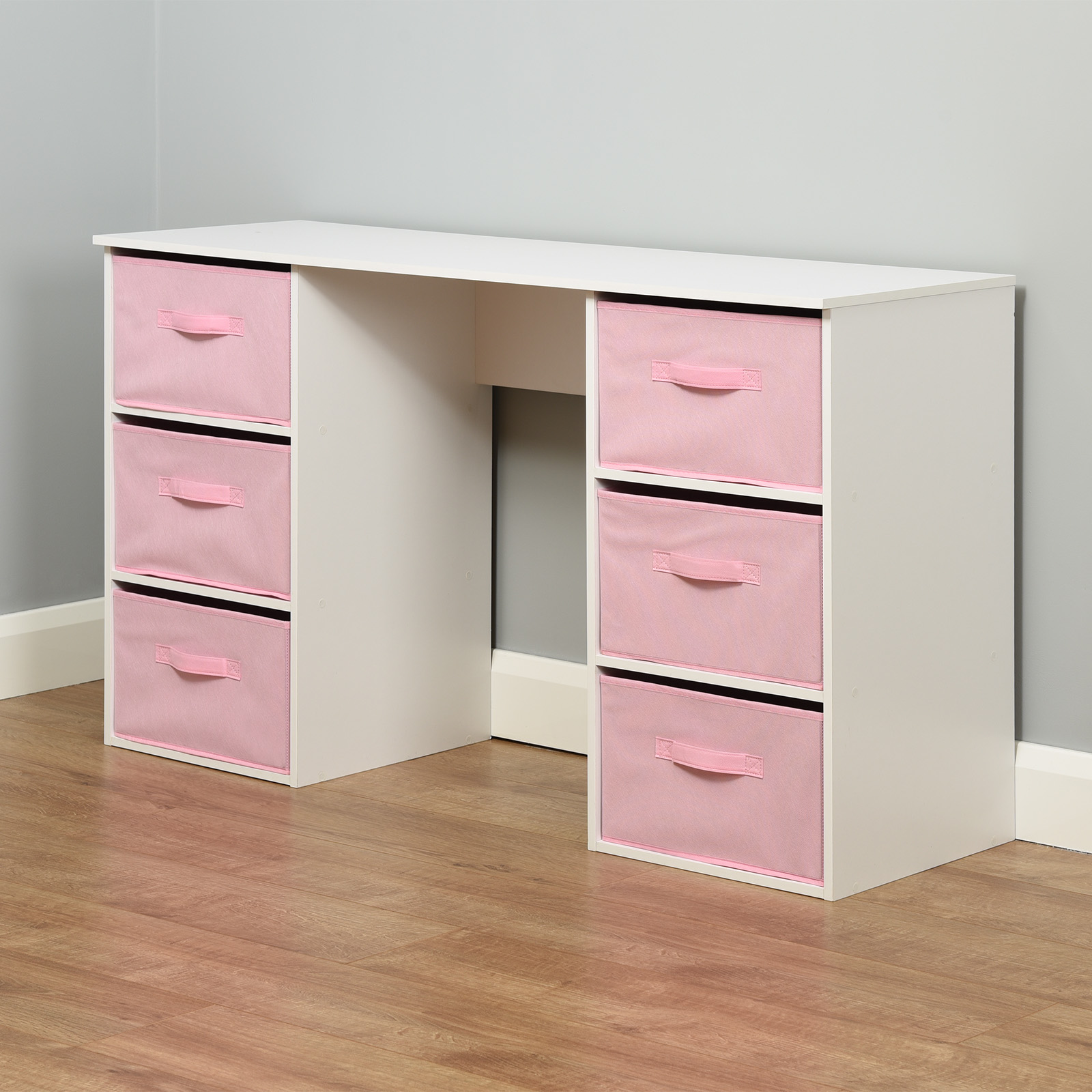 White desk for homework picture