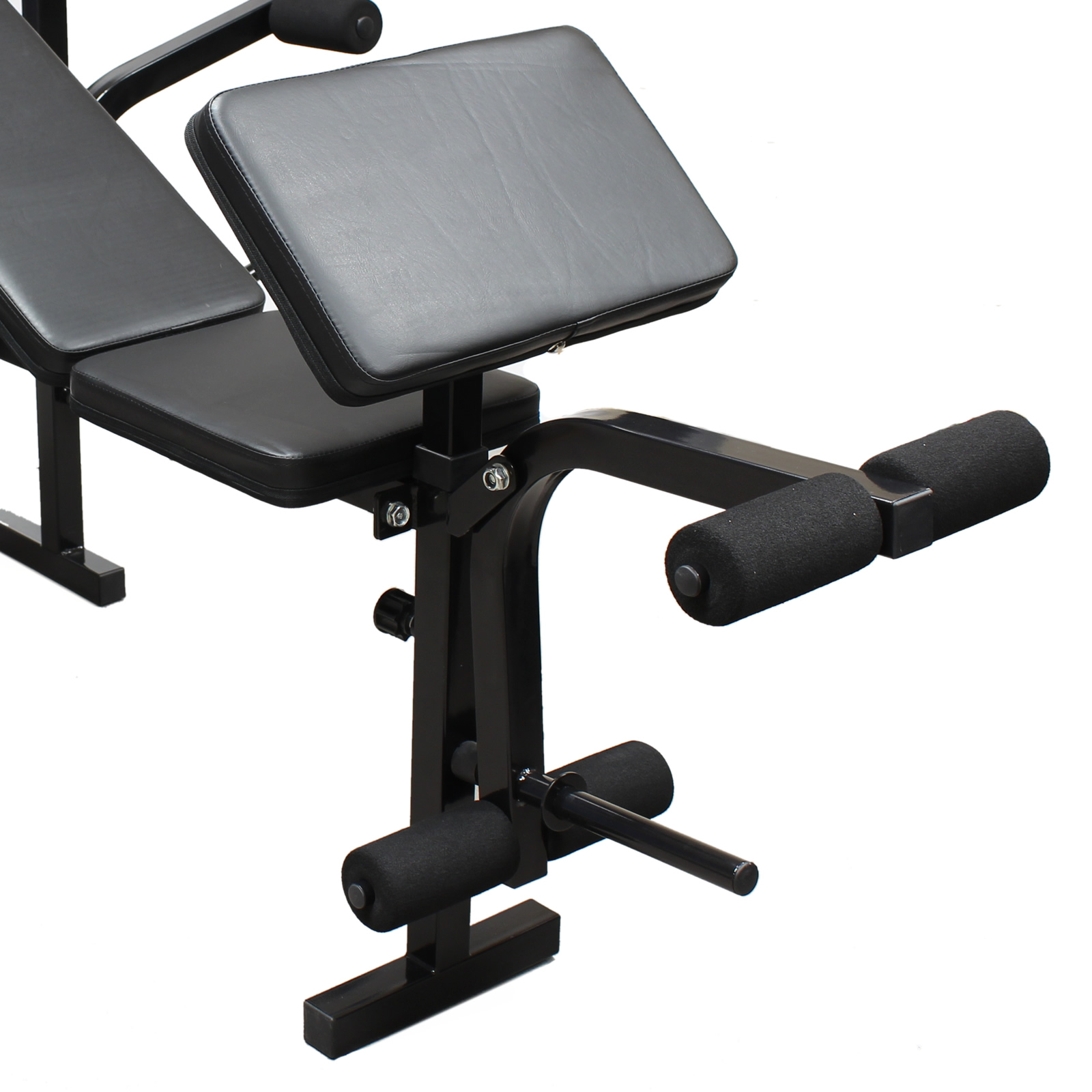 DTX Fitness Weights Bench Multi Gym Dumbell Workout Leg Bar/Preacher