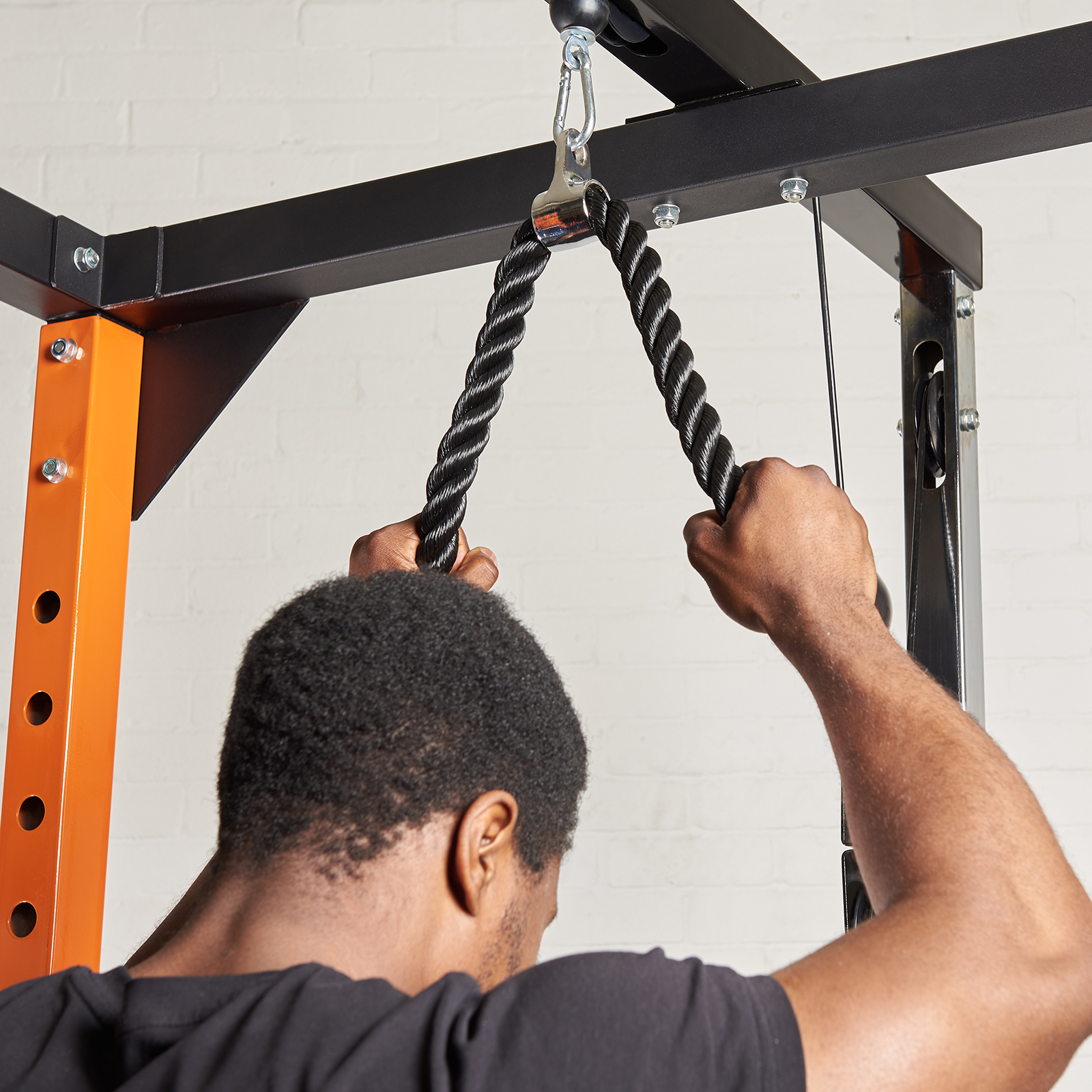 Mirafit HD Rope Attachment for Cable Gym Machine Tricep Push Down/Extension Cord eBay