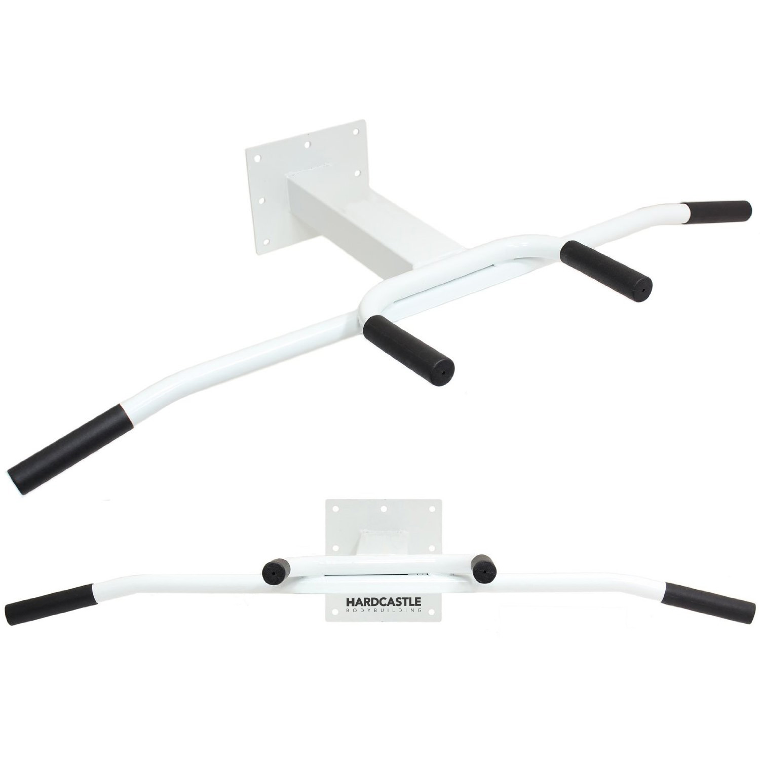 WALL MOUNTED HEAVY DUTY CHIN/PULL UP BAR CHINNING STATION HOME GYM BACK