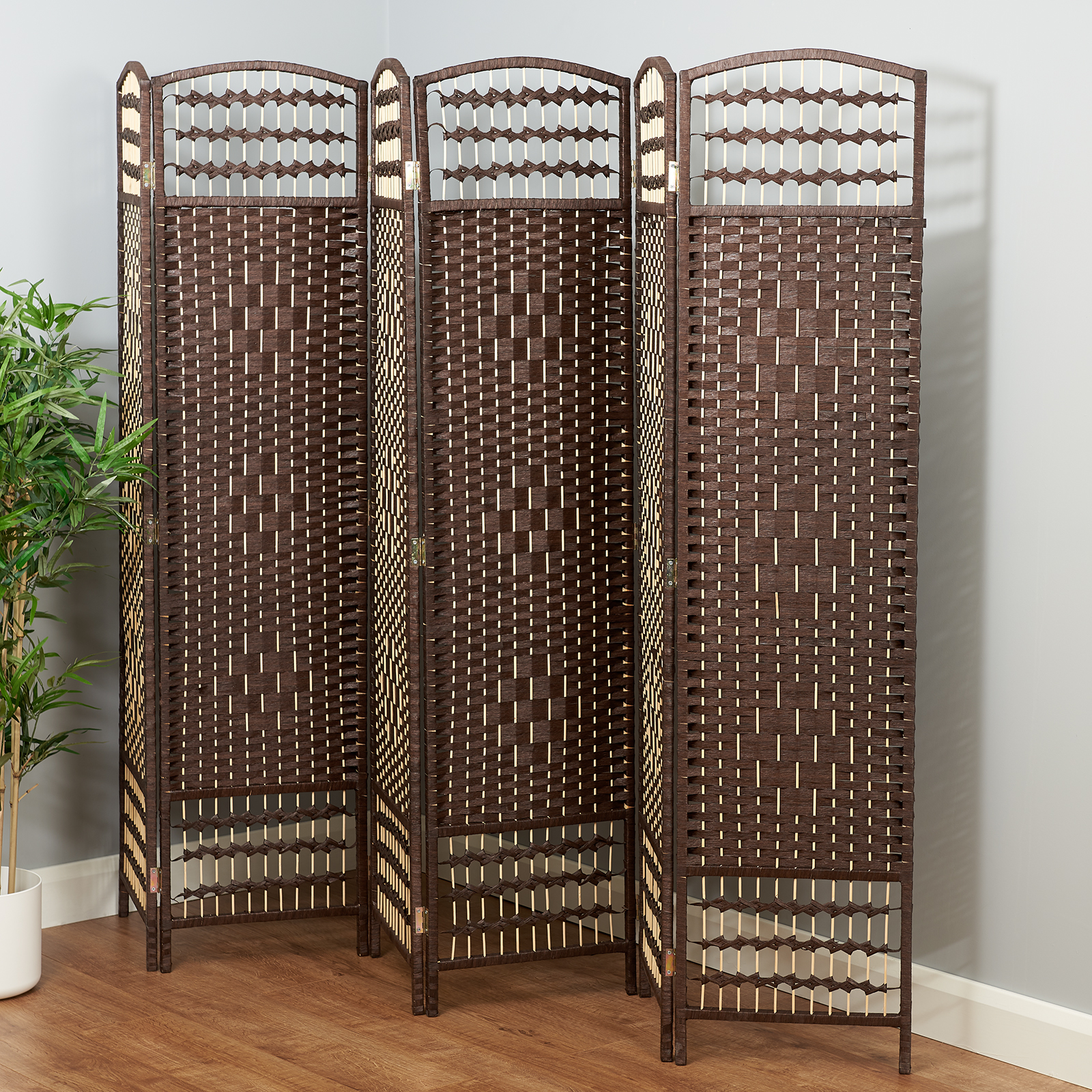 HAND MADE WICKER ROOM DIVIDER/SEPARATOR/PRIVACY SCREEN CHOICE OF SIZE