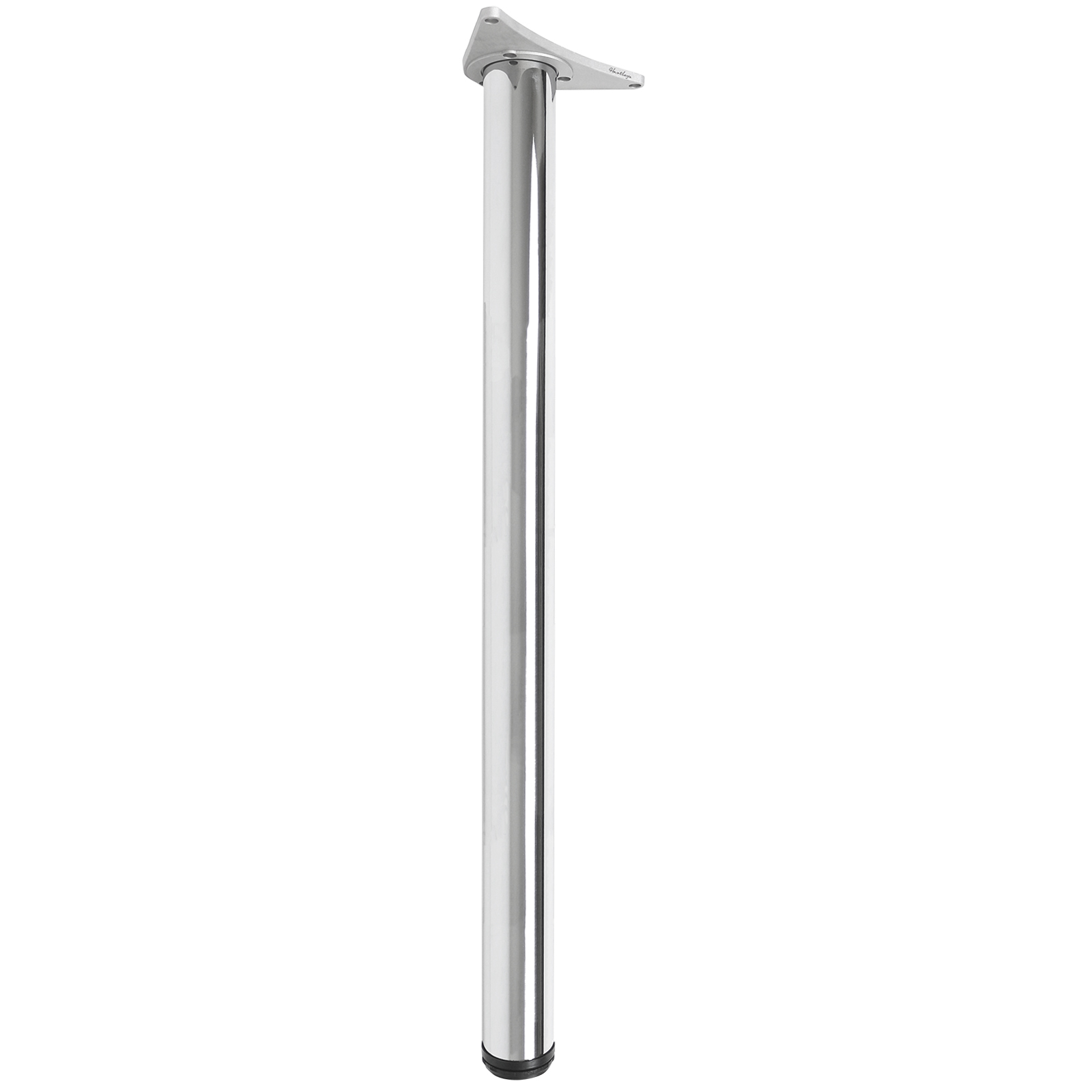 CHROME 890MM TABLE LEG KITCHEN WORKTOP/BREAKFAST BAR/ISLAND/DESK STAND ...