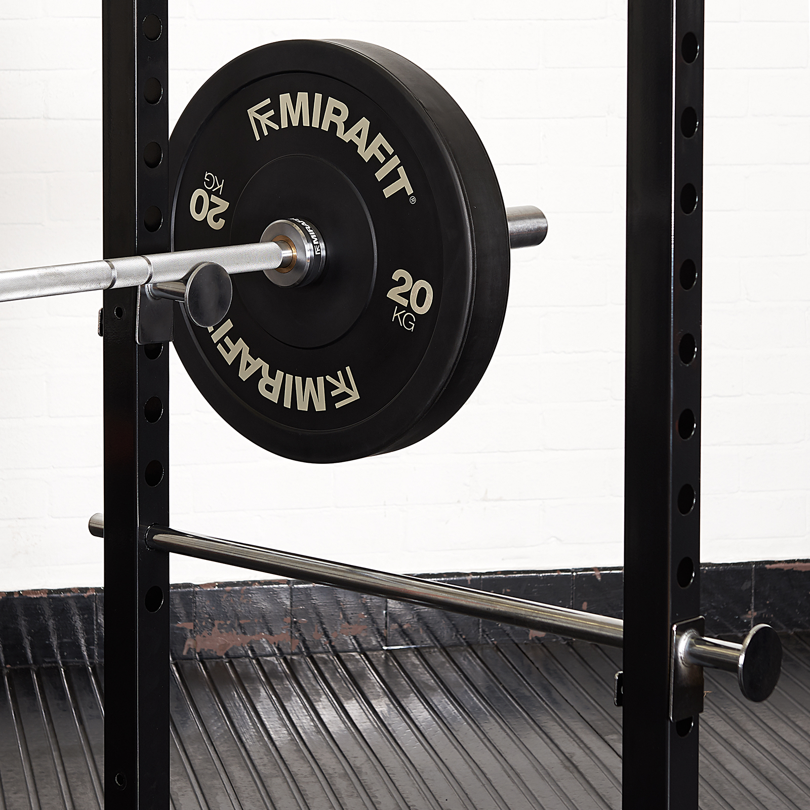 Mirafit Power Cage Squat Rack & Pull Up Bar Multi Gym Weight Lifting