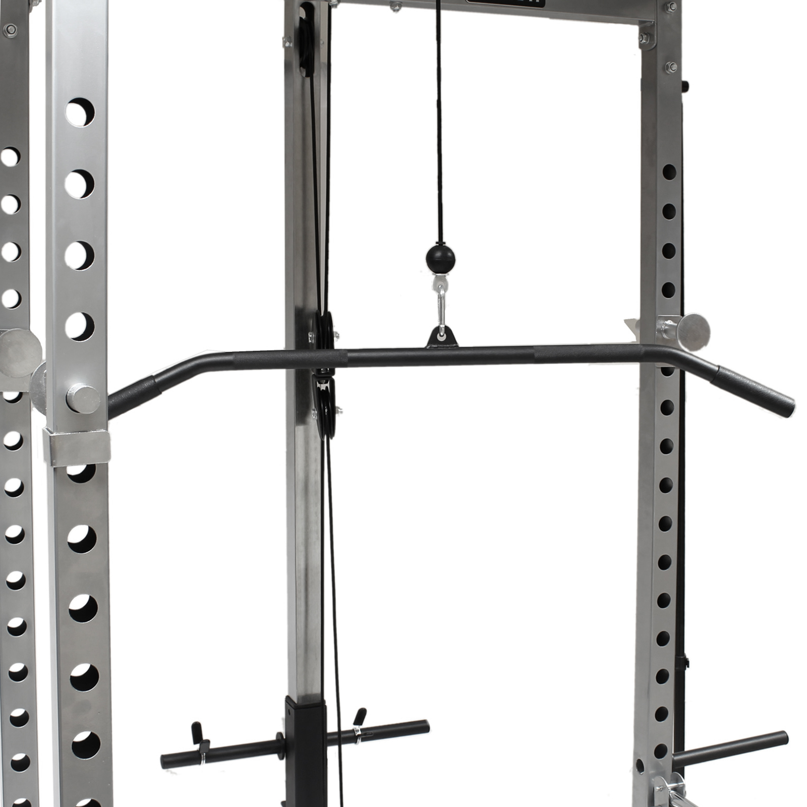 Mirafit Power Rack Squat Cage & Cable Lat Pull Up/Down/Row/Curl Station