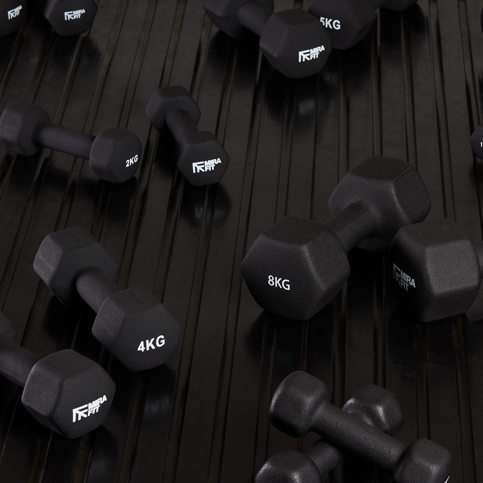 Viper 10 kg Femme Haltère Poids Set Aérobic Gym//Entraînement Haltères Kit