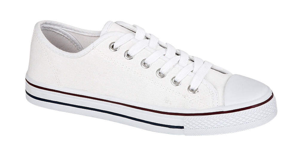 boys white plimsoles
