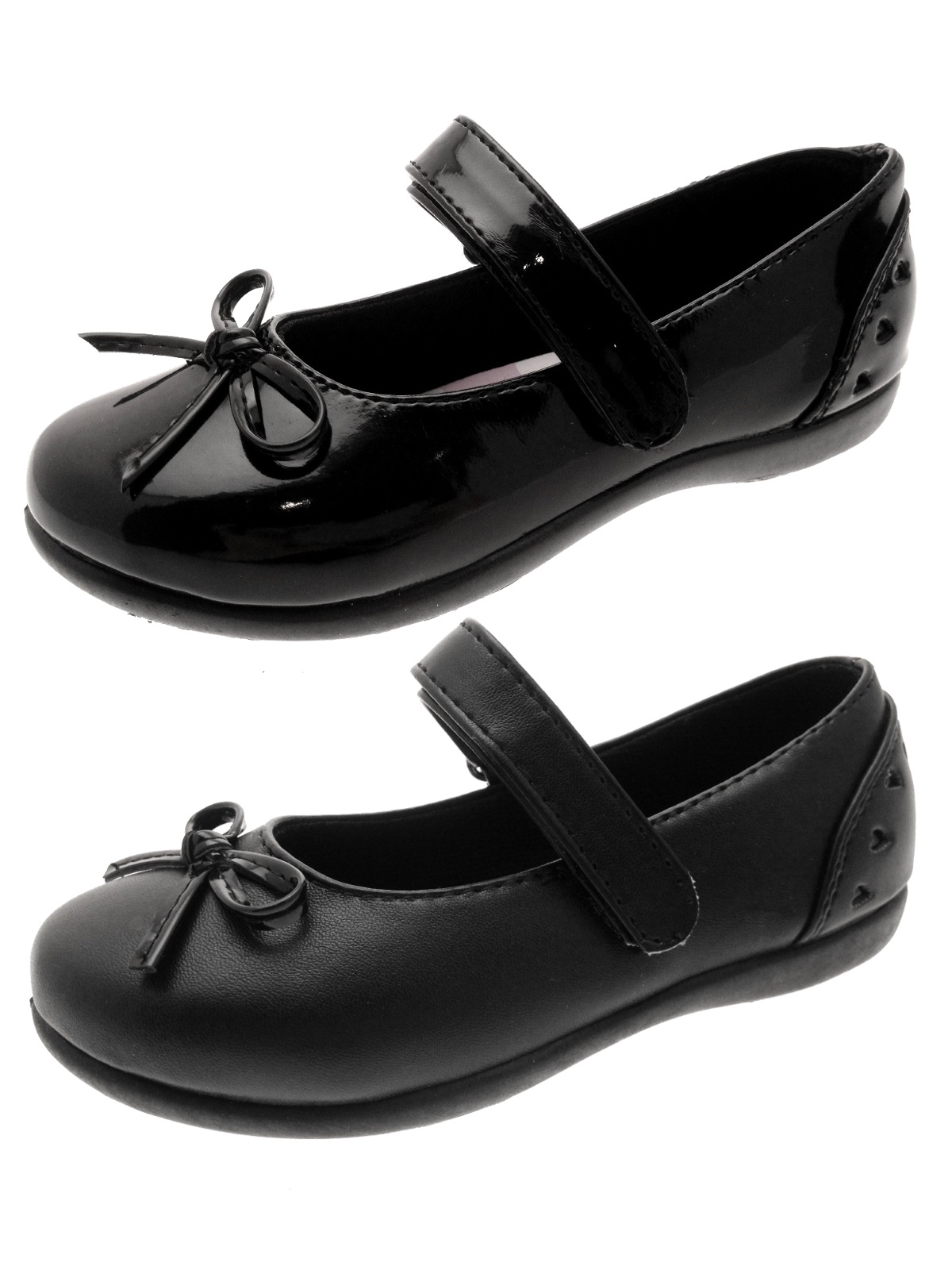 wide fitting girls school shoes