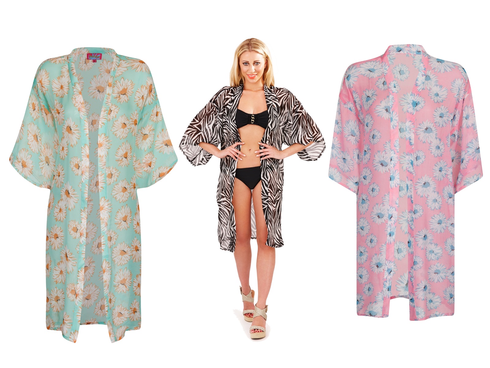 long kimonos and kaftans