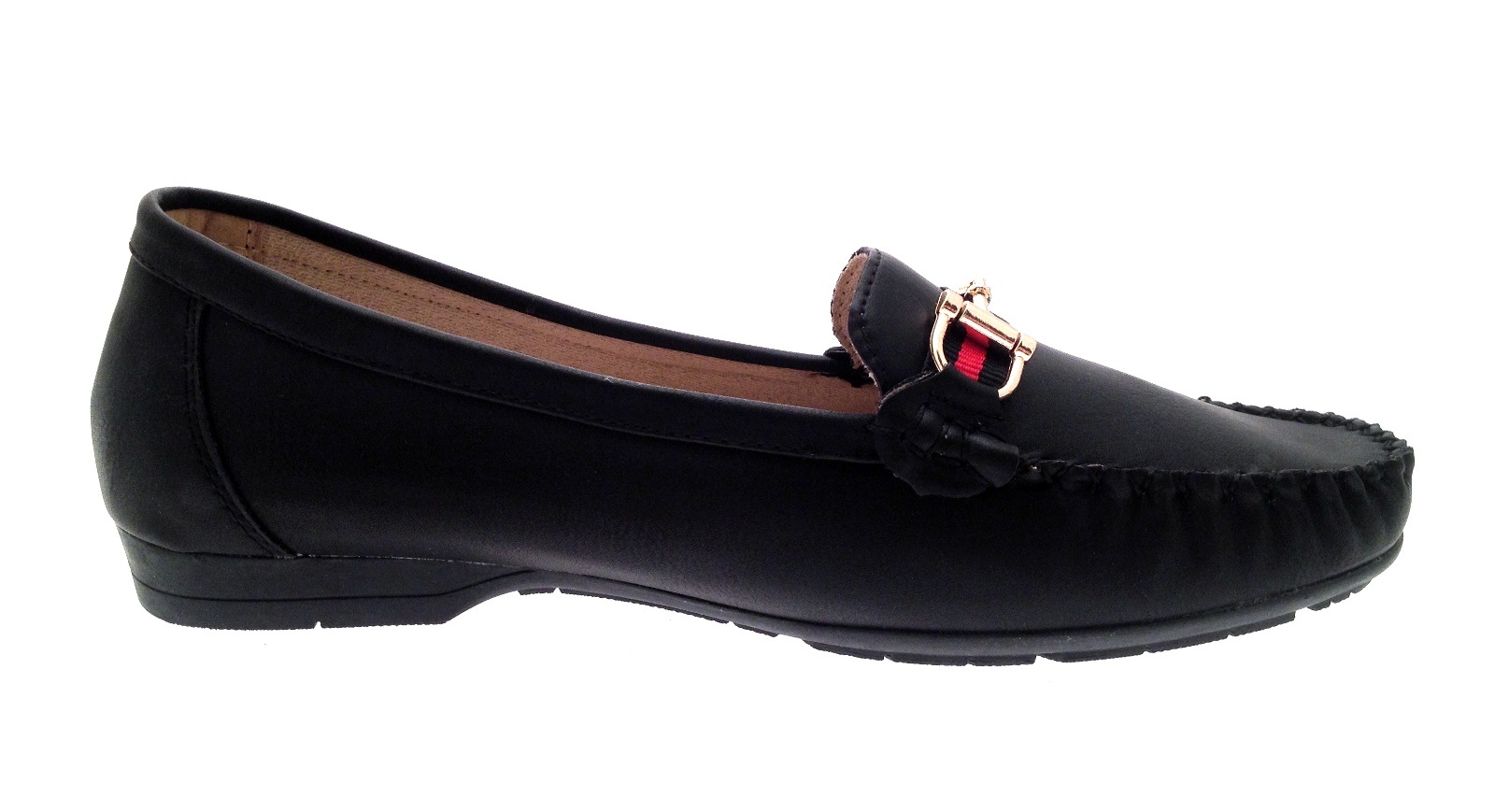 womens black leather shoes uk
