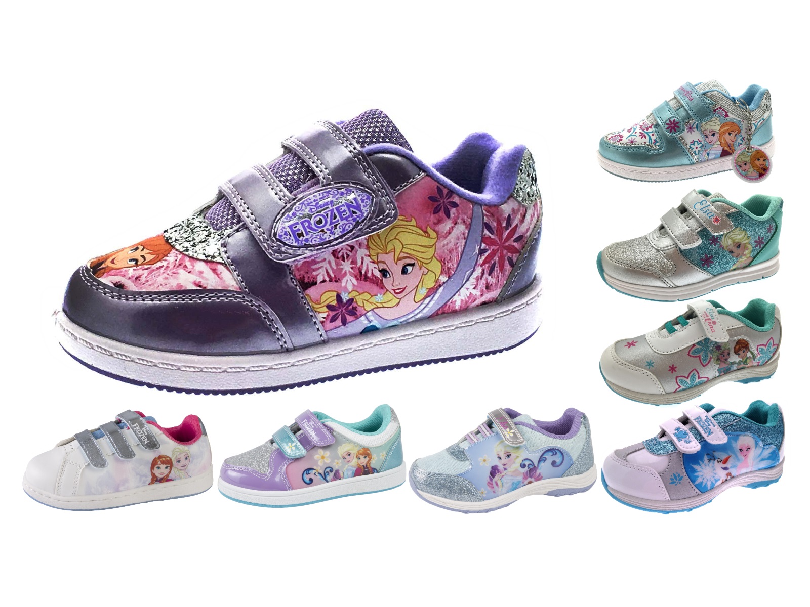 girls frozen trainers