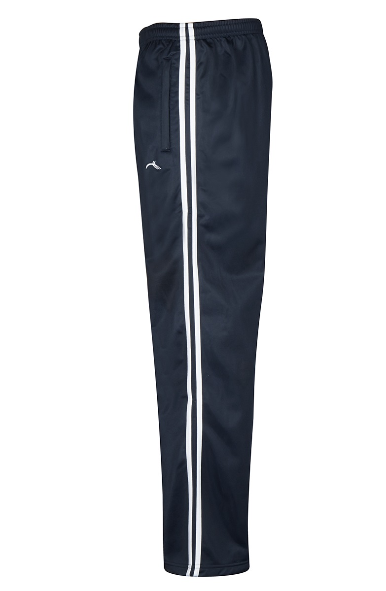 jogging pants with stripes