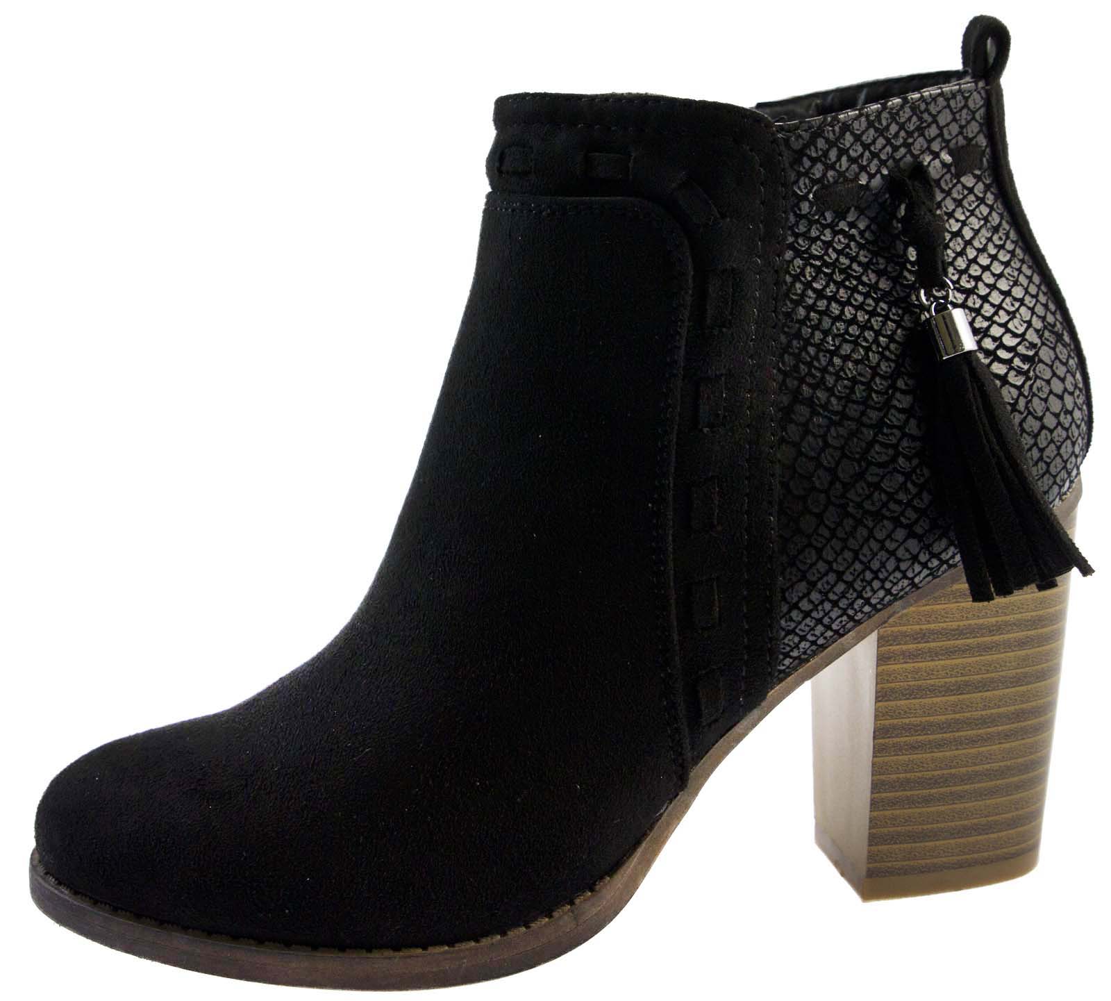 Womens Tassel Black Shoes Womens Tassel Black Shoes
