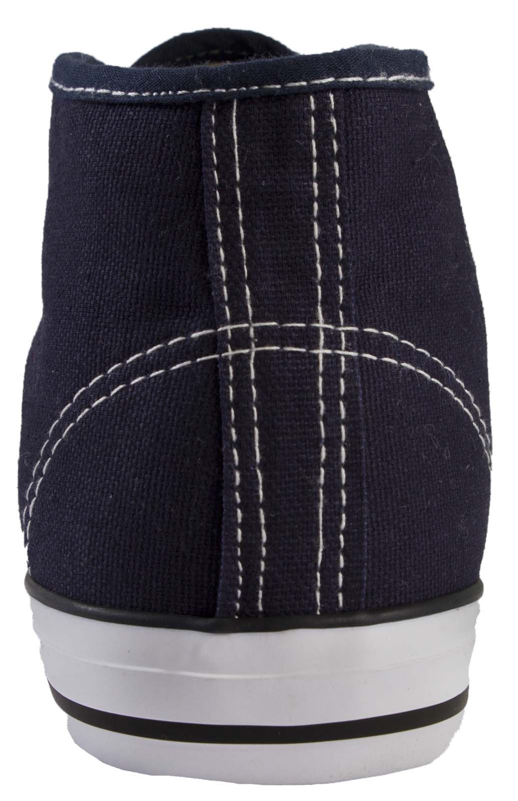 high top canvas boots