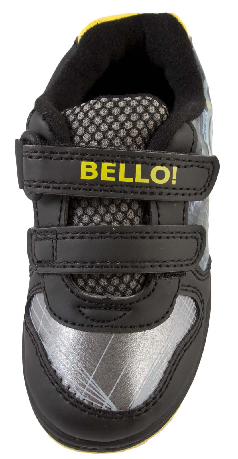 Kids Despicable Me Minions Pumps /"BELLO!/" Touch Fast Strap Trainers Sizes 7-1