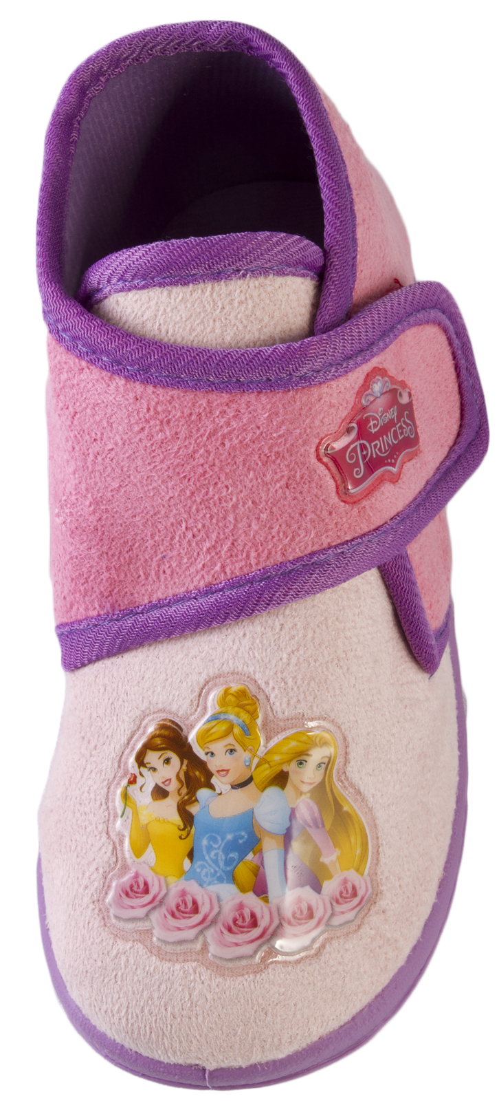 Kids Girls Disney Princess Slippers Shoes Novelty Booties Xmas Gift ...