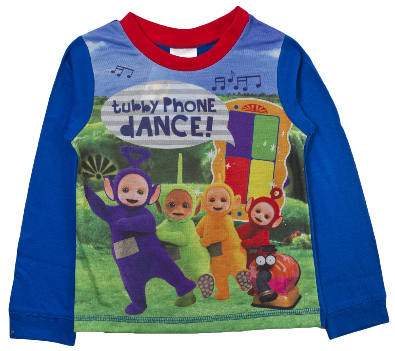 Boys Girls Teletubbies Pyjamas Pjs Full Length PJ Set Infant Nightwear