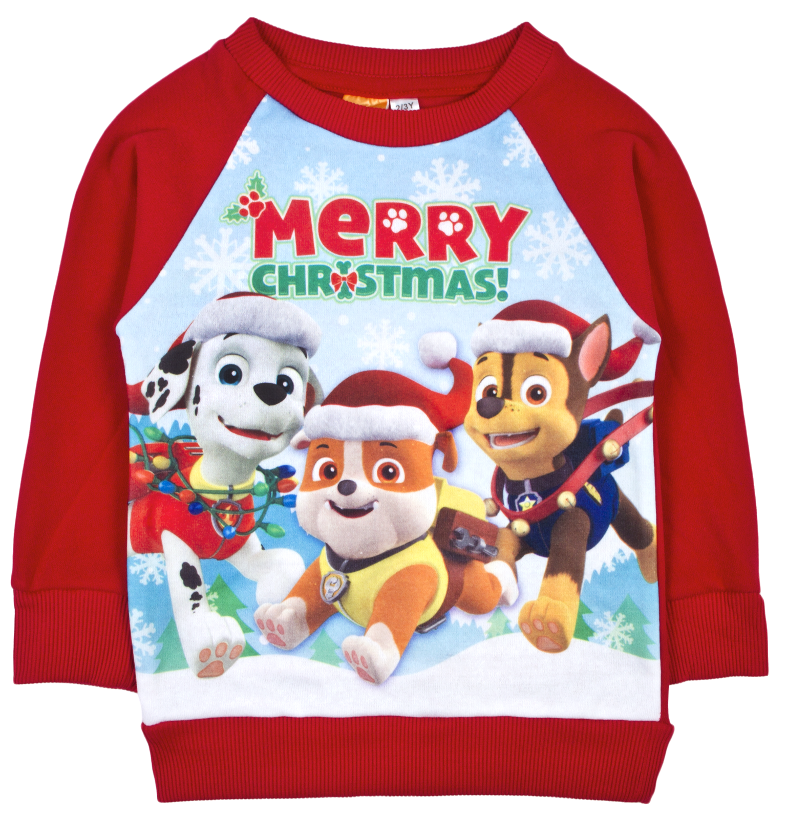 Boys Paw Patrol Christmas Jumper Rubble Chase Marshall Xmas Sweatshirt ...