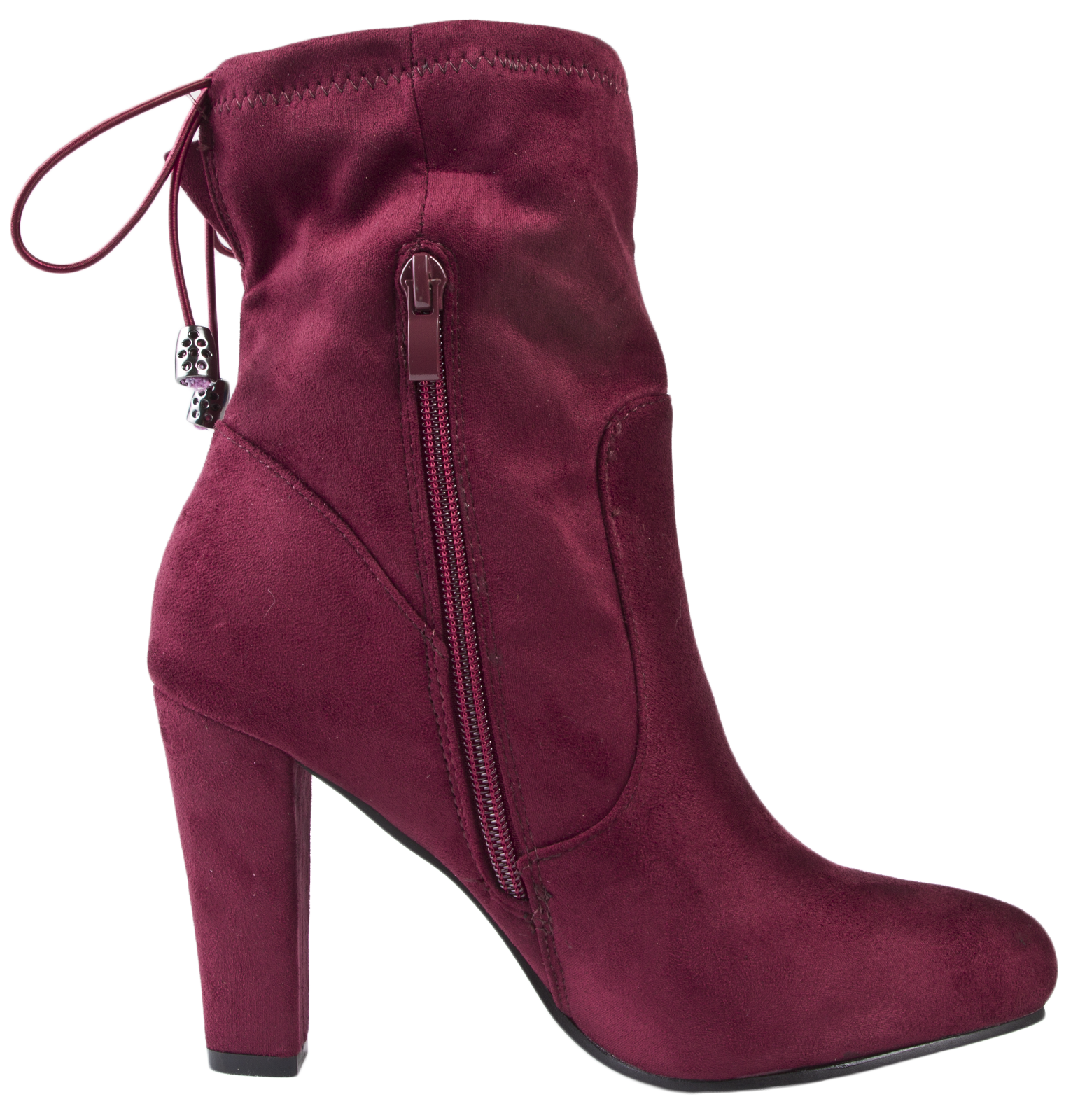 high tie boots