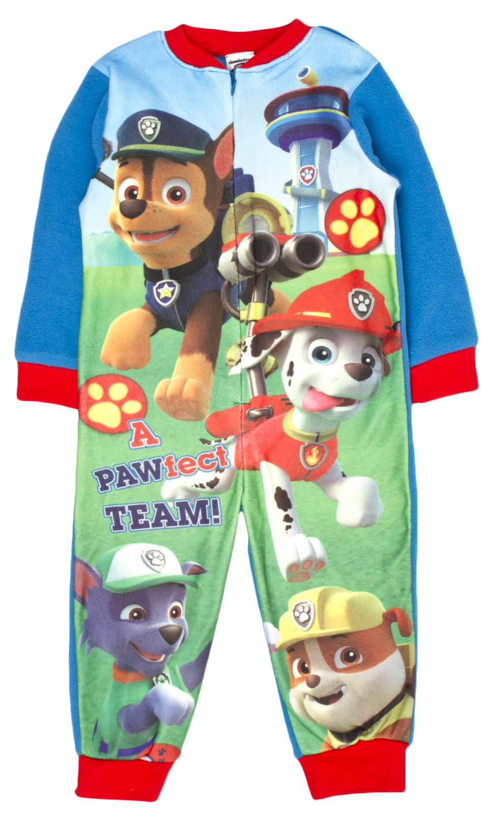 Official Boys Fleece Character Jumpsuit Pyjamas Childrens All In One Pj ...