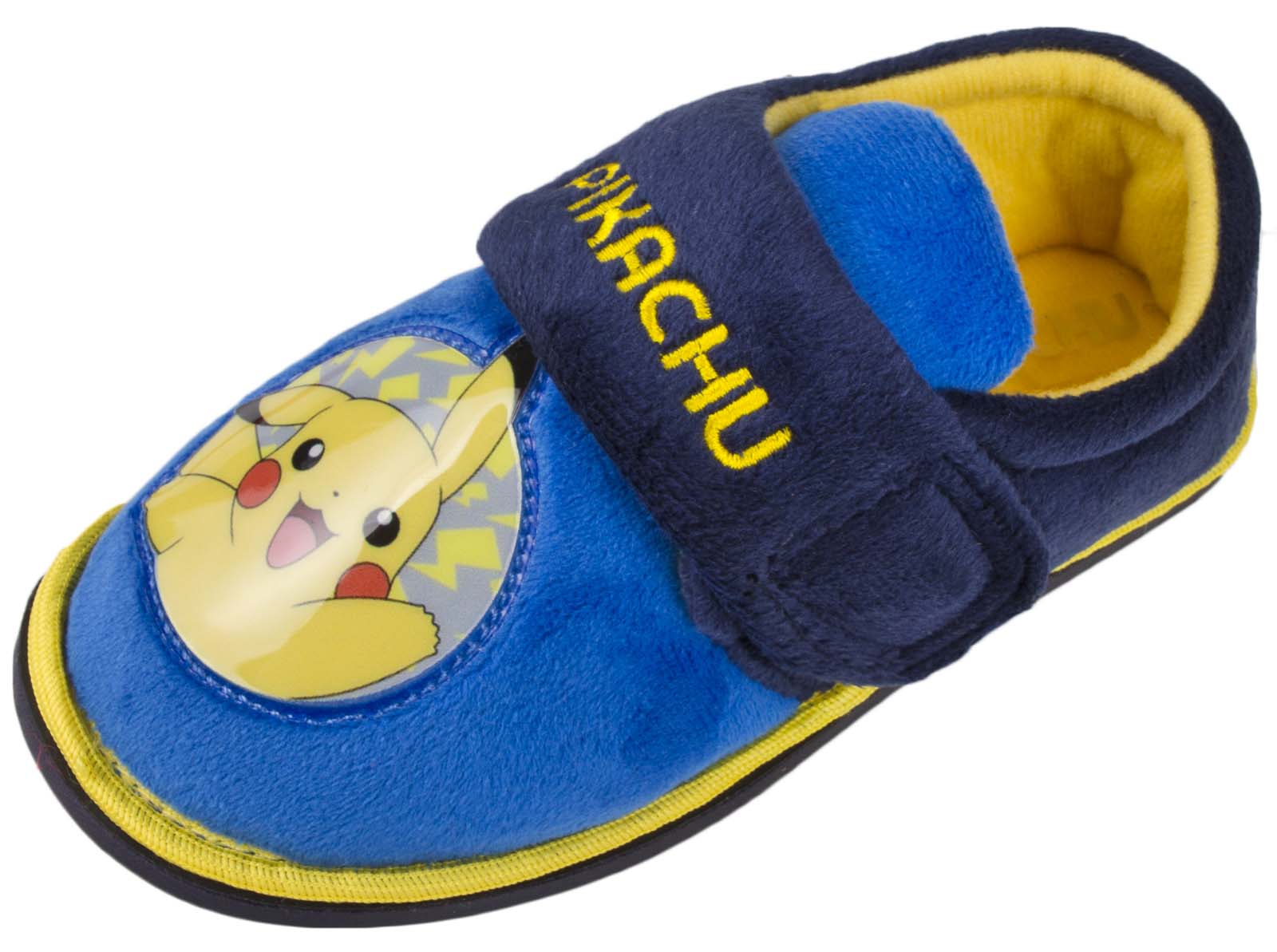 Pikachu Slippers Kids Pokémon Little Big Boy's Pikachu 3D