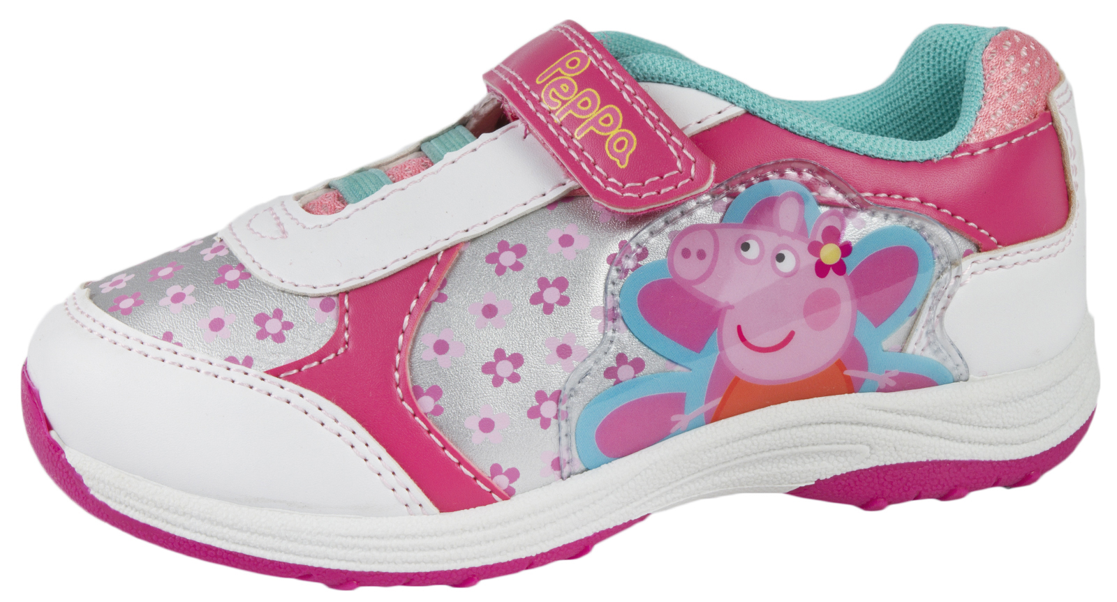 Girls Peppa Pig Shoe Range Clogs Trainers Jellies Sandals Kids Summer